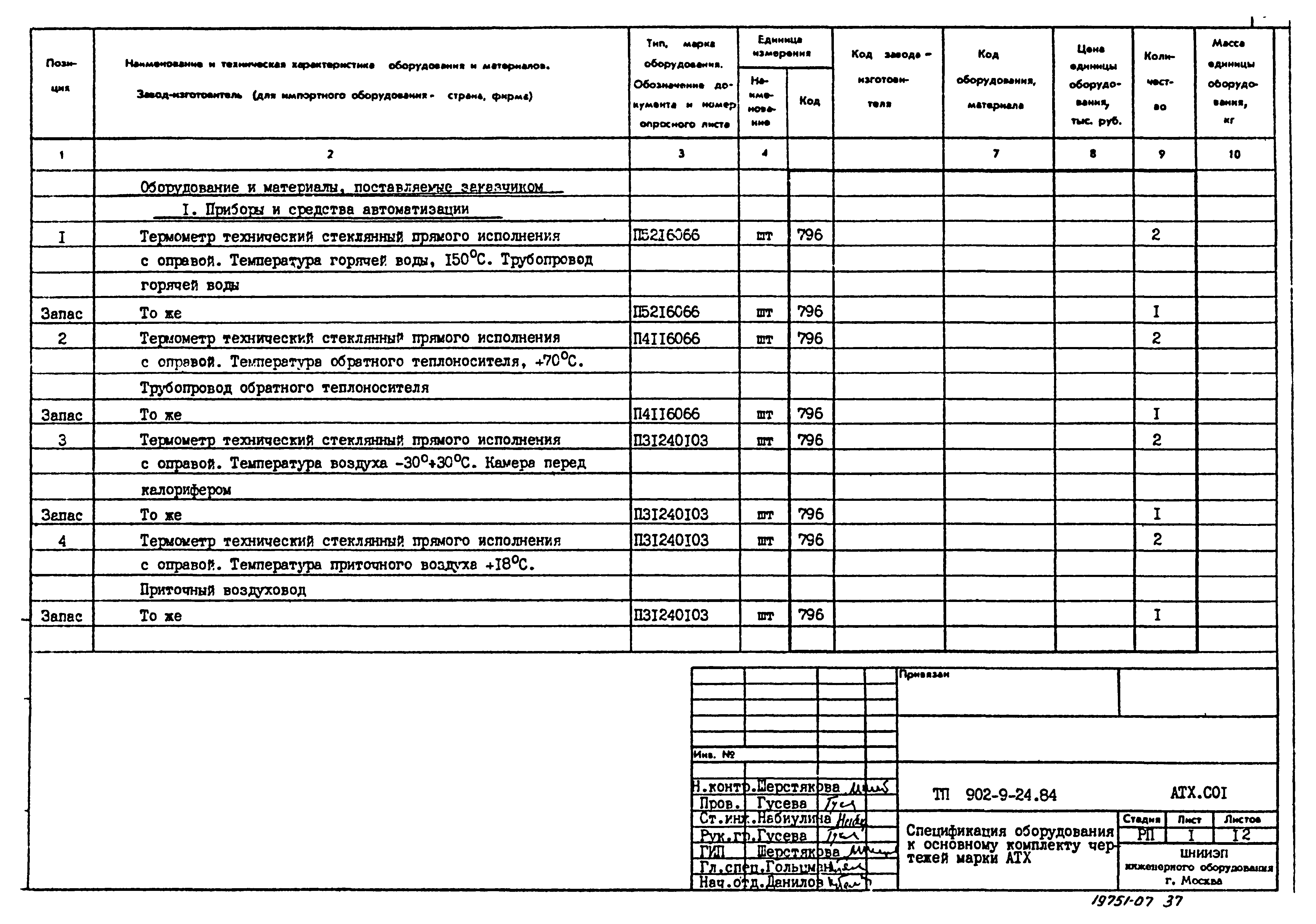 Типовой проект 902-9-24.84