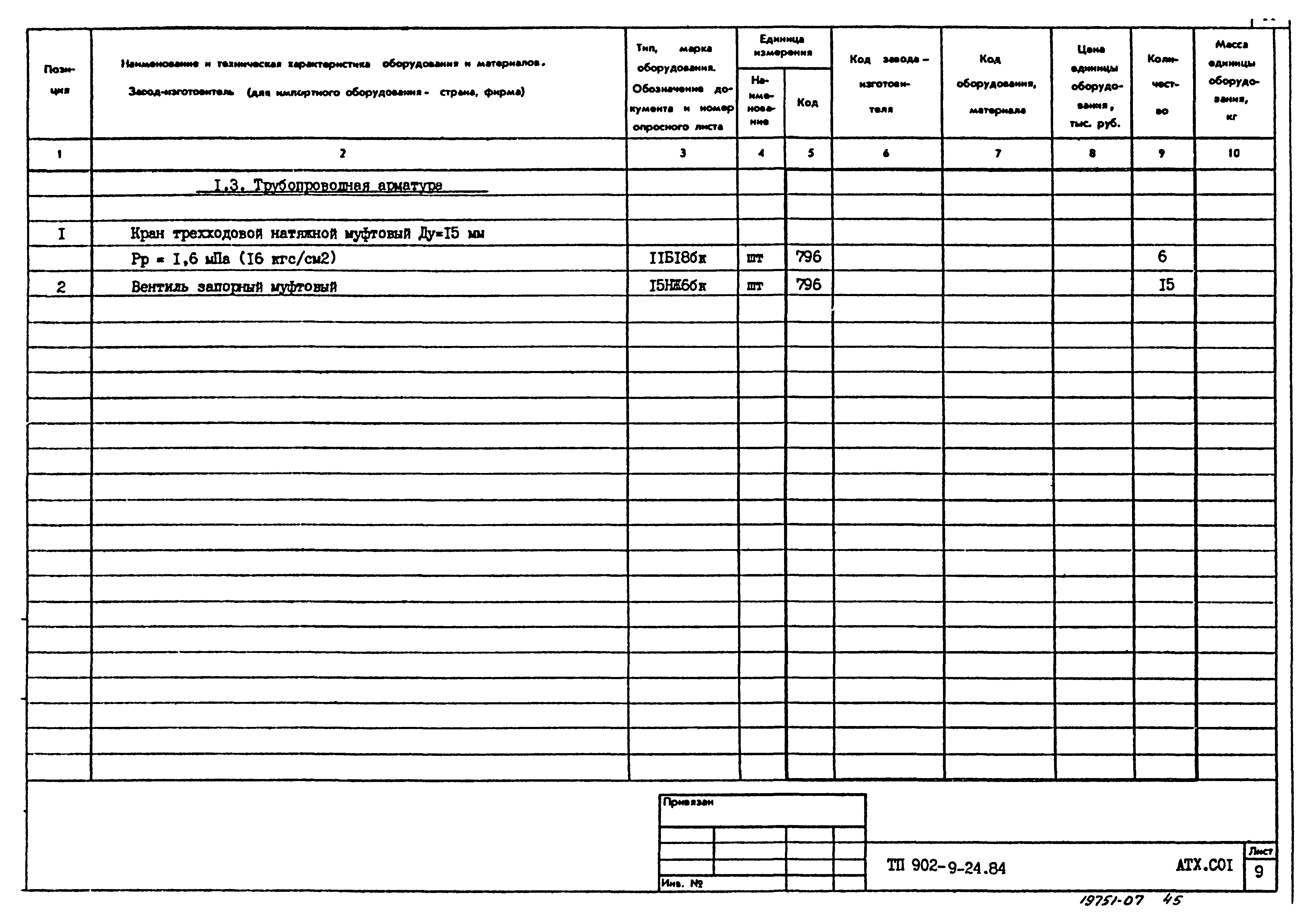 Типовой проект 902-9-24.84