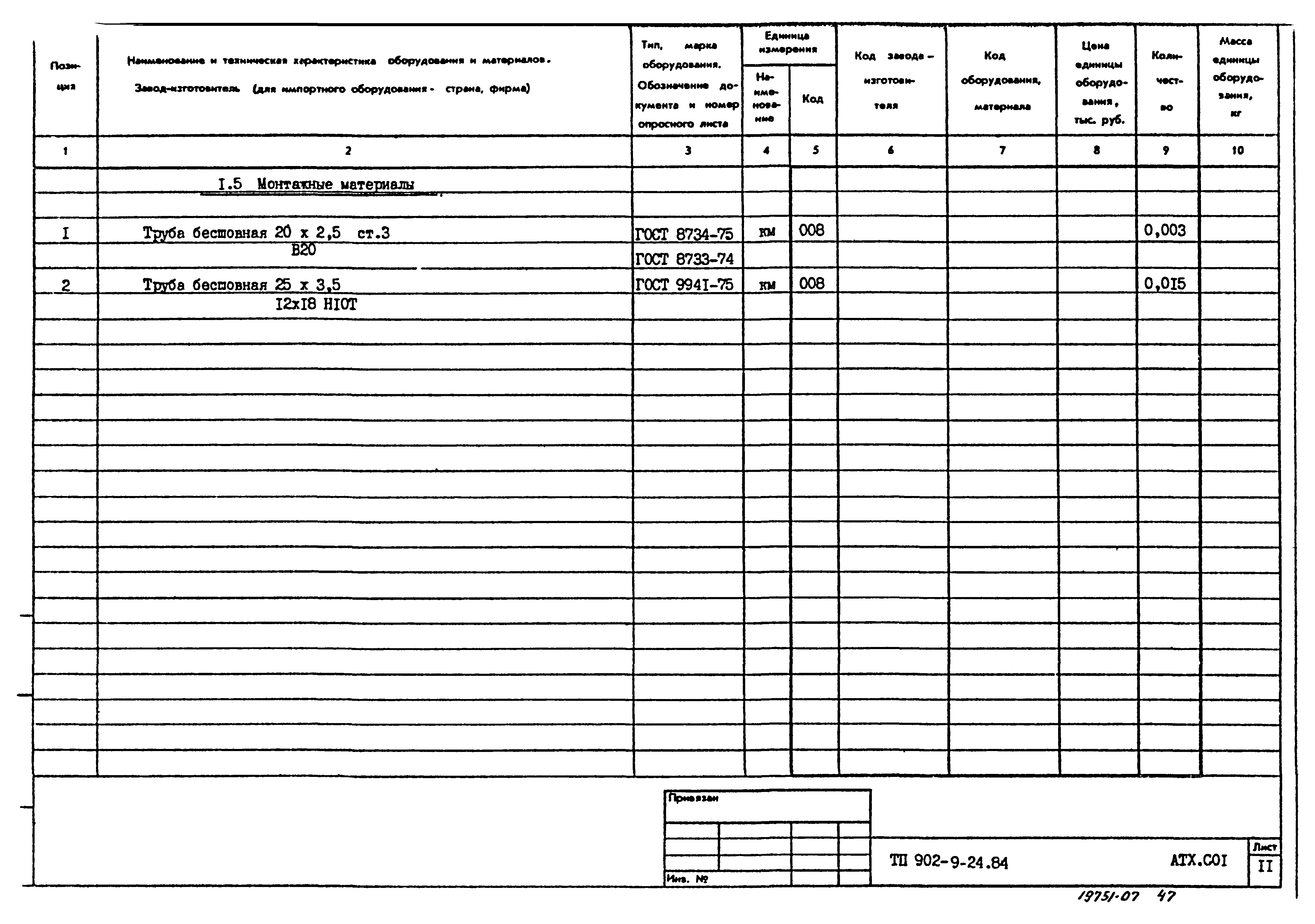 Типовой проект 902-9-24.84