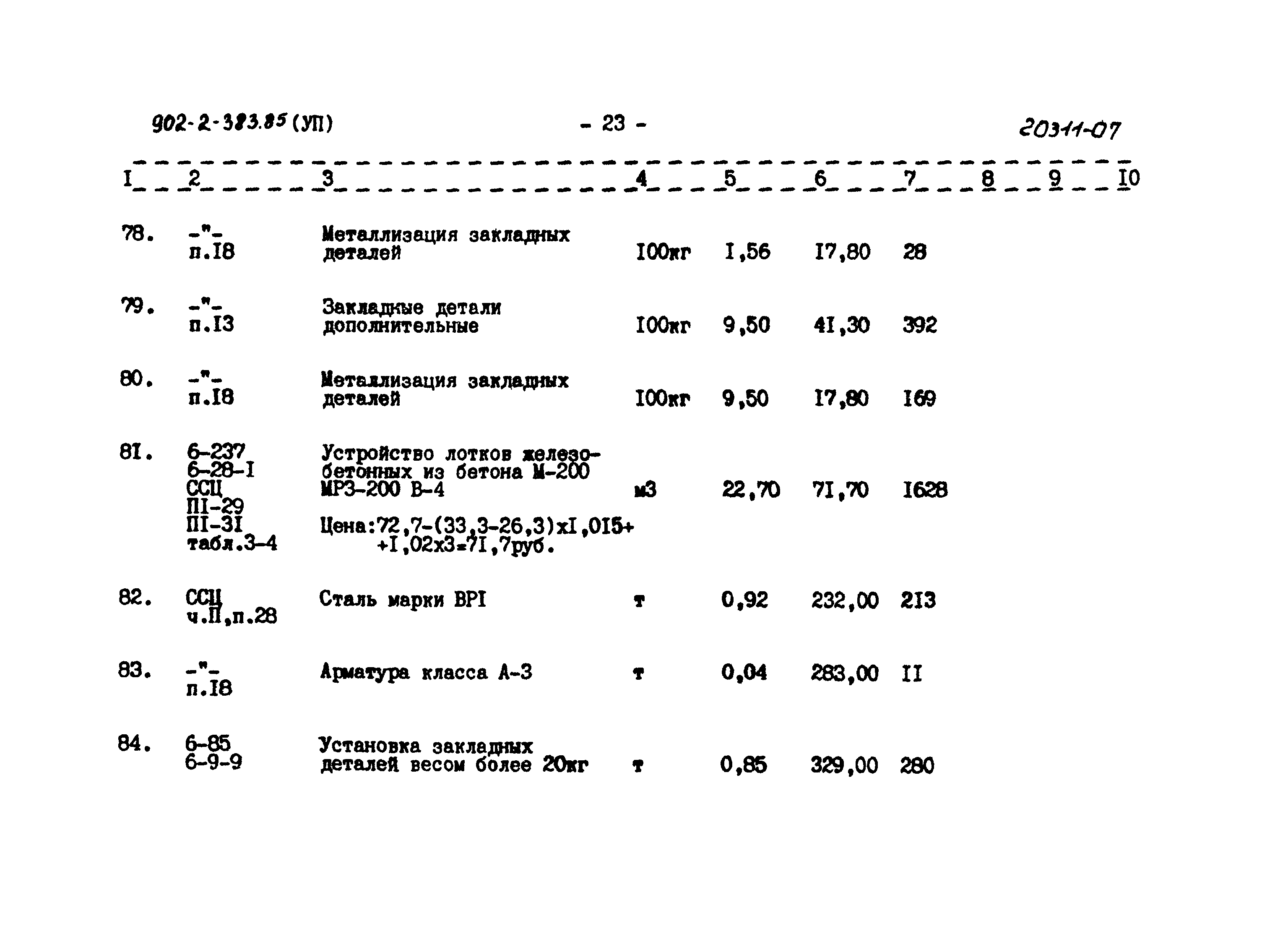 Типовой проект 902-2-383.85