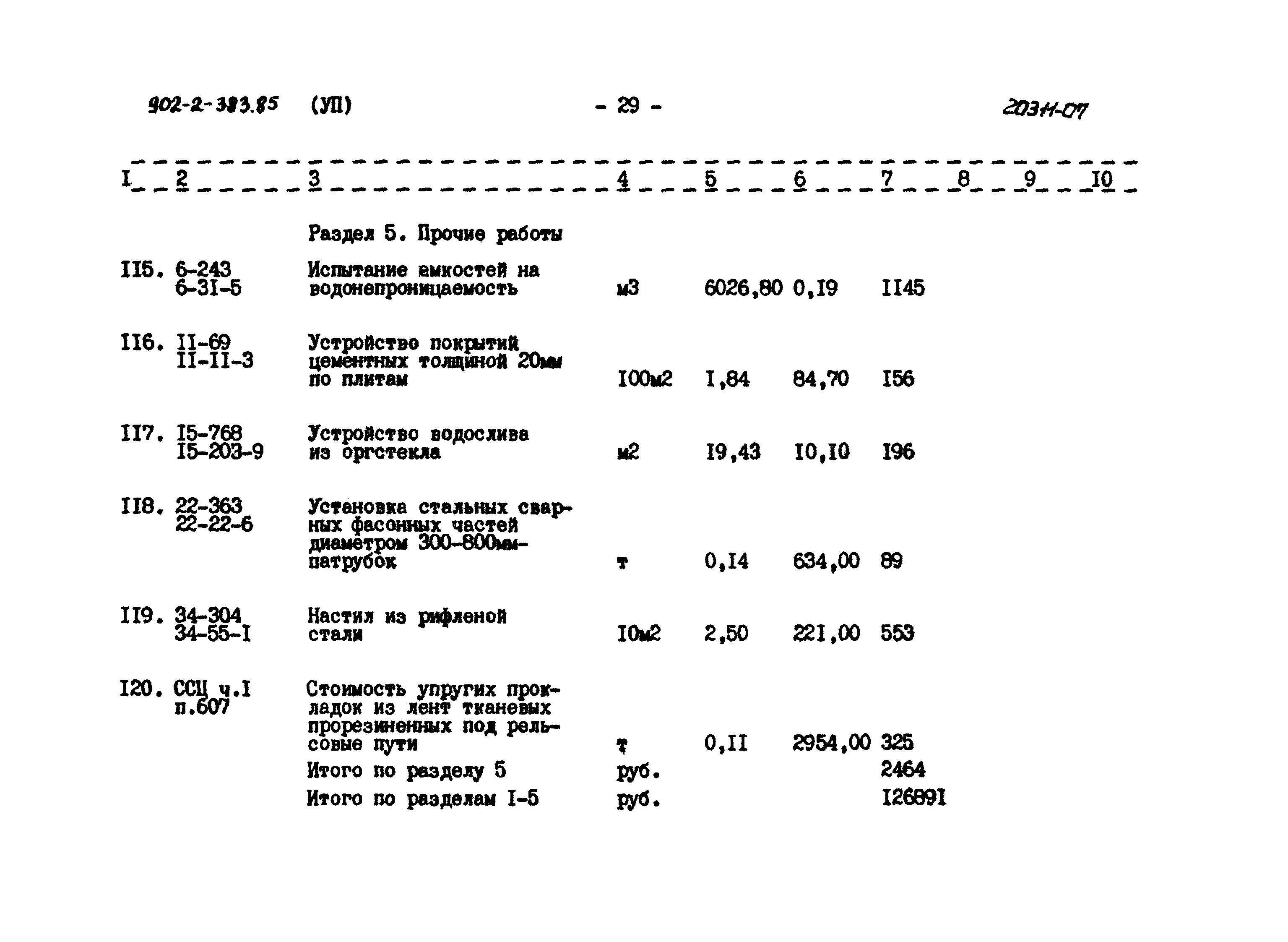 Типовой проект 902-2-383.85
