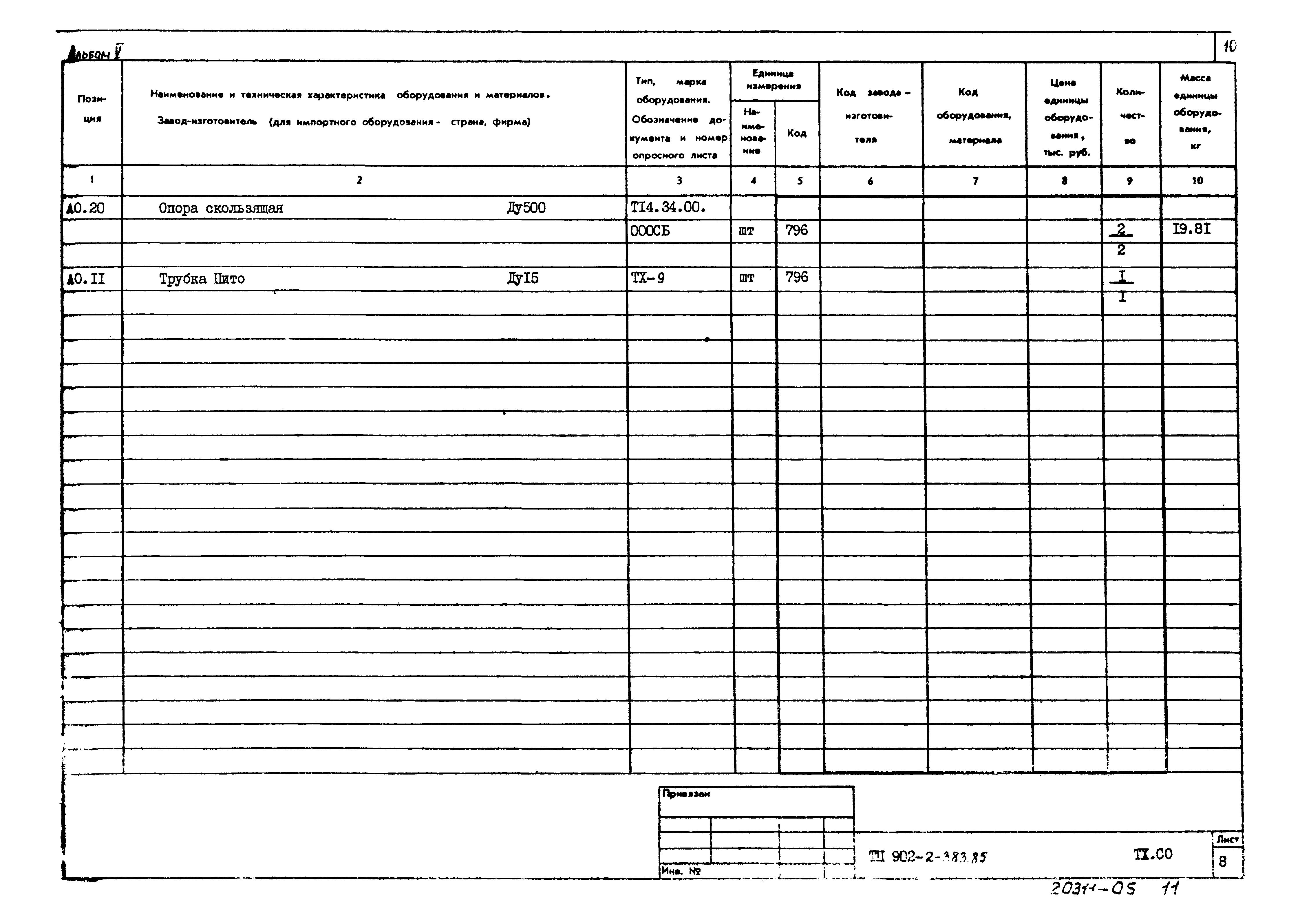 Типовой проект 902-2-383.85