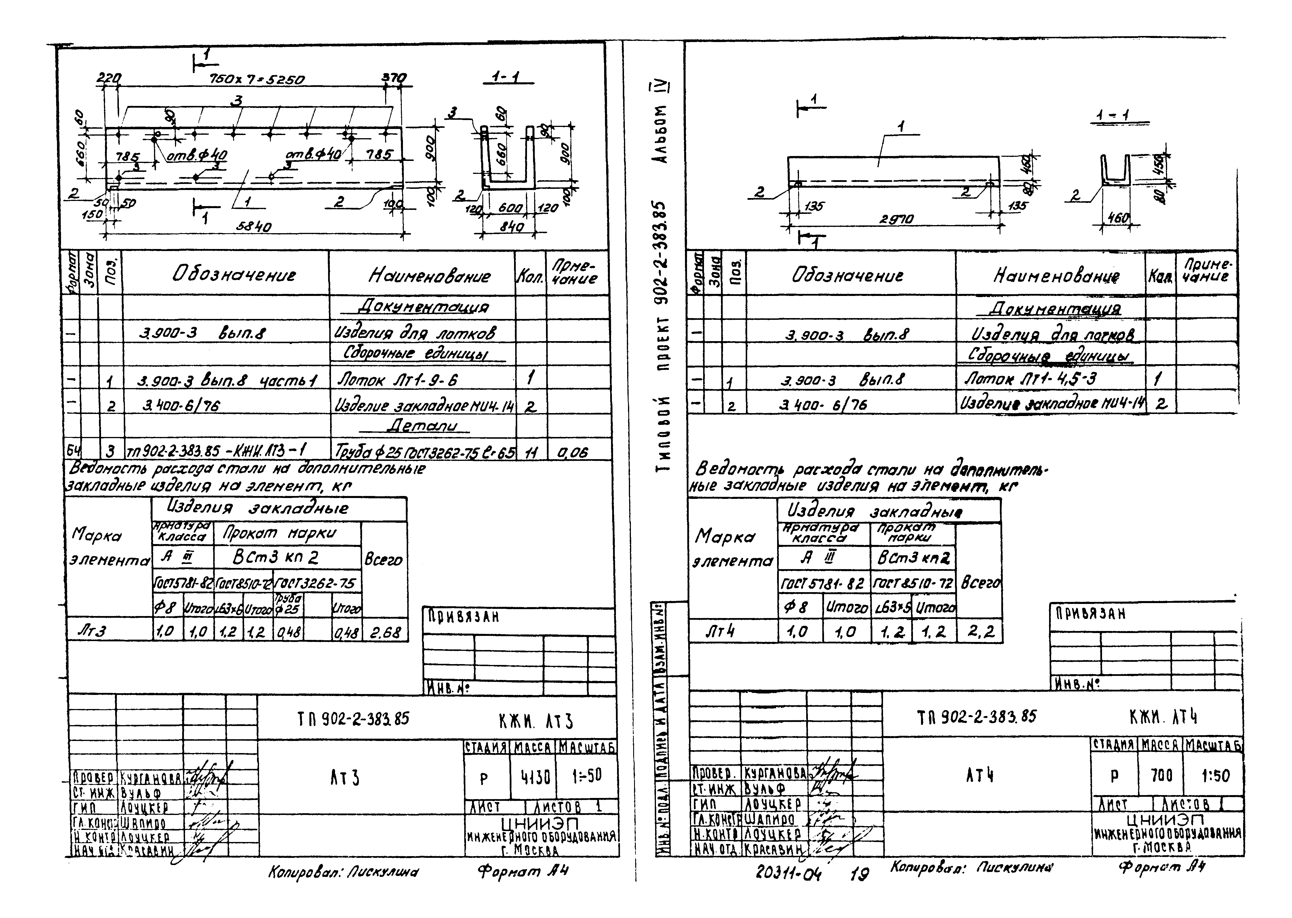 Типовой проект 902-2-383.85