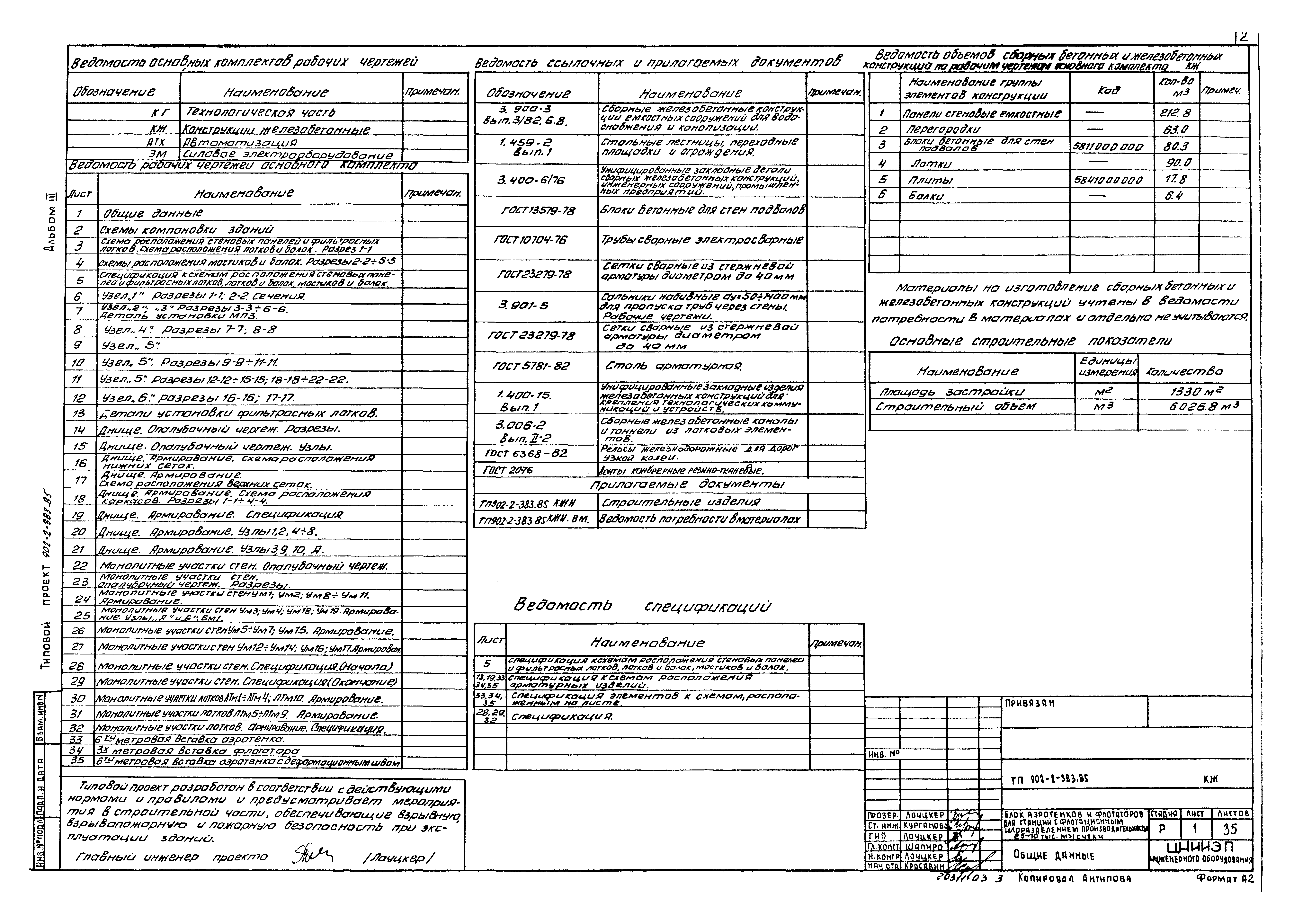 Типовой проект 902-2-383.85