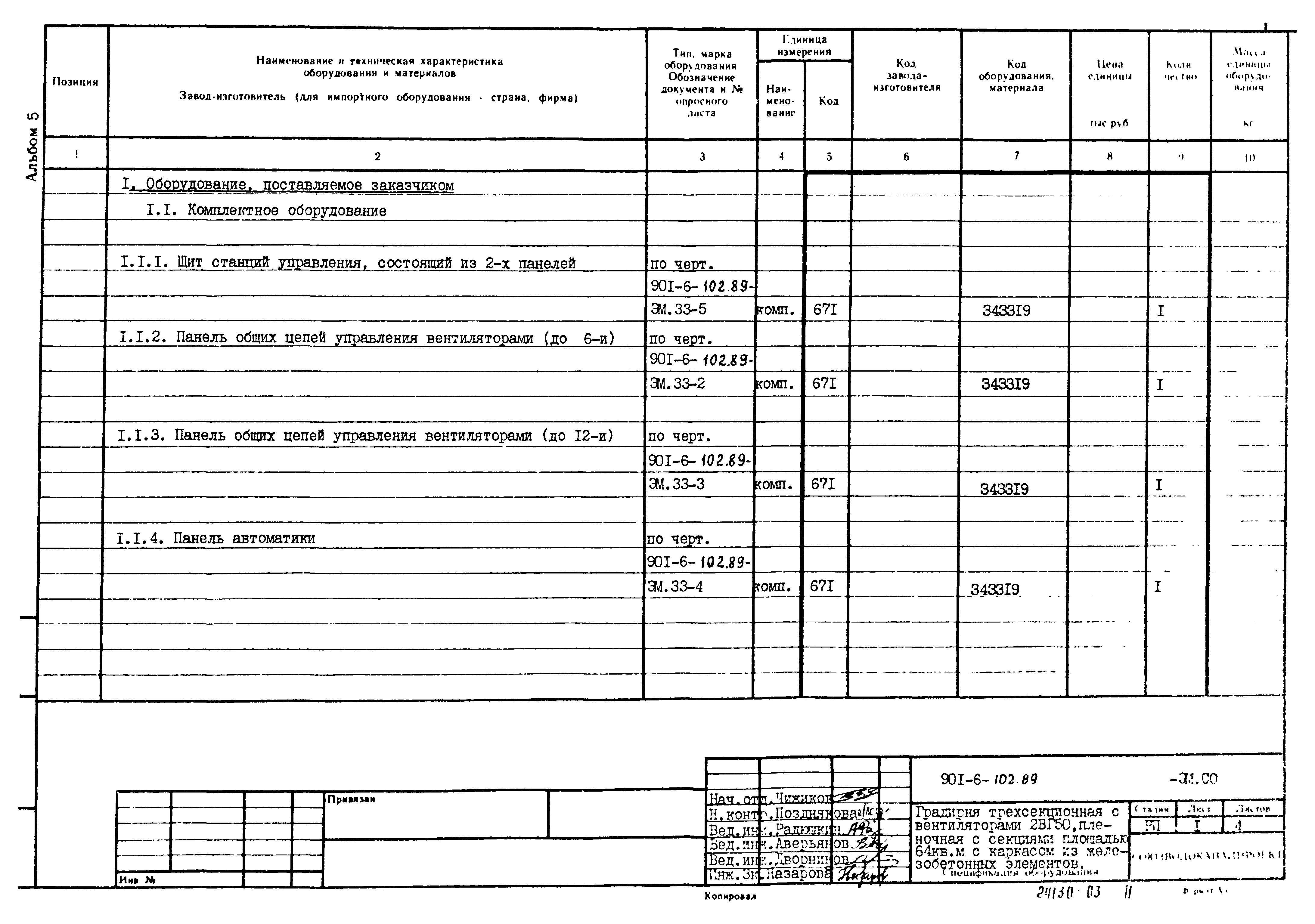 Типовой проект 901-6-102.89