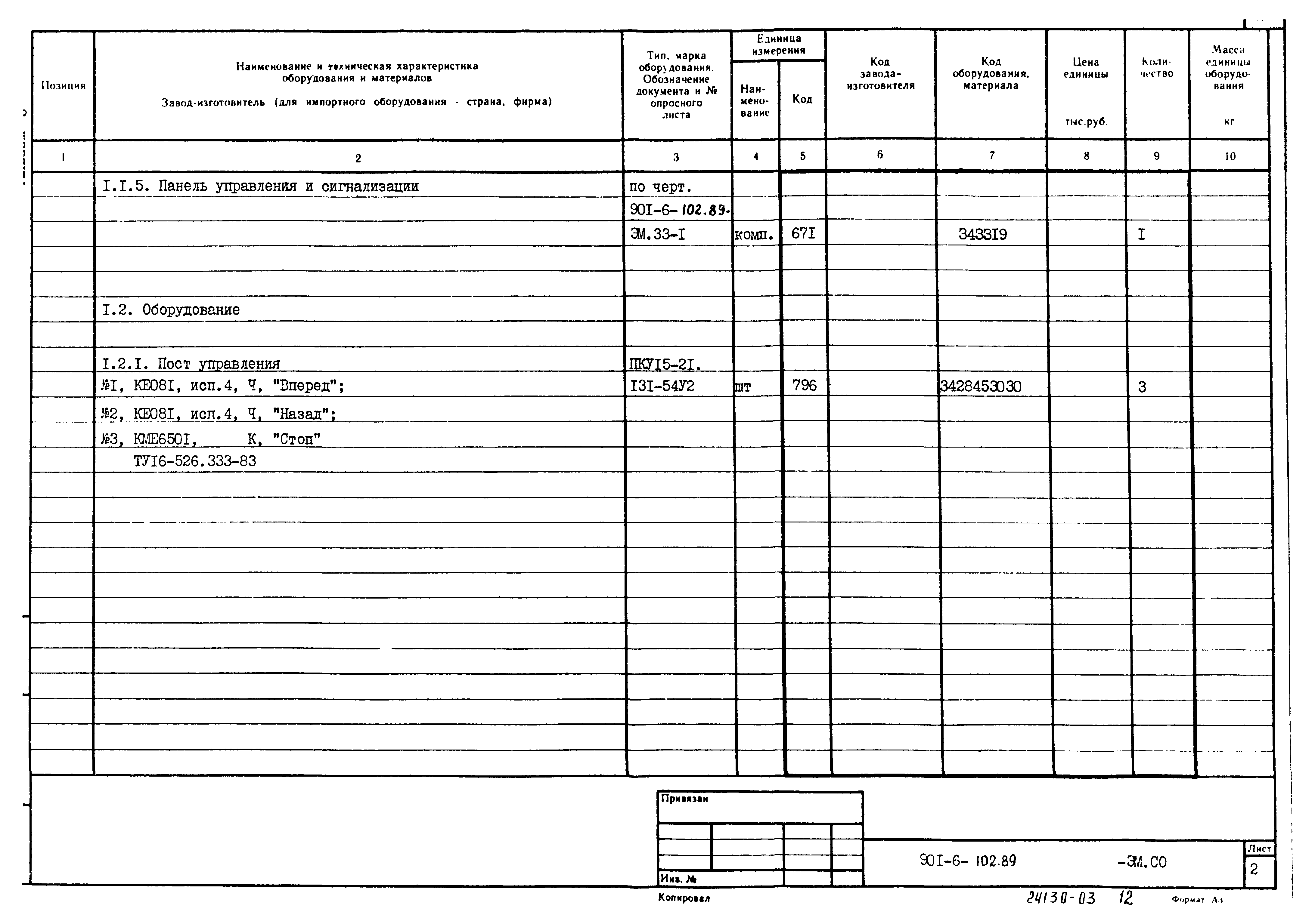 Типовой проект 901-6-102.89