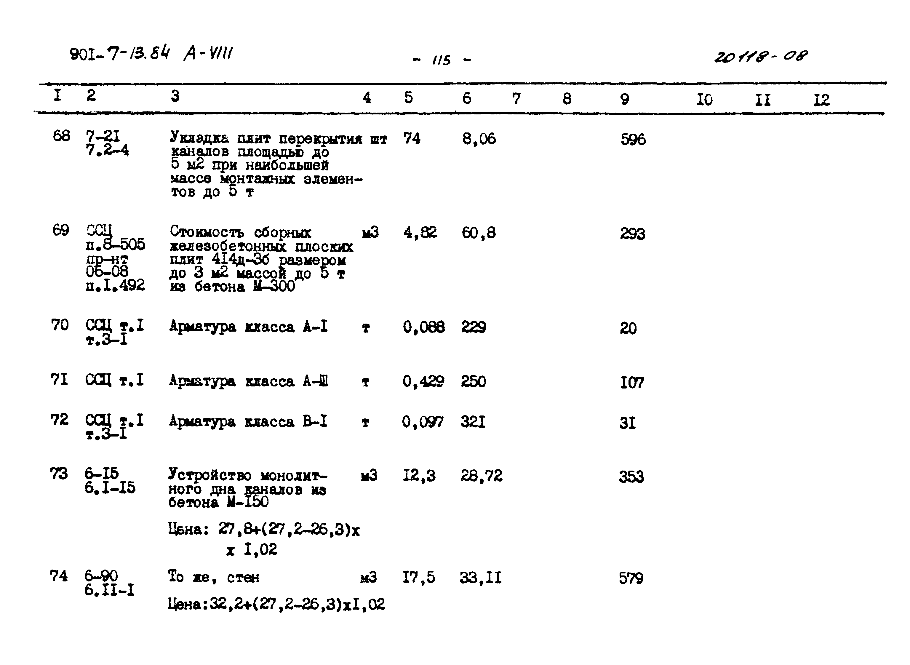 Типовой проект 901-7-13.84