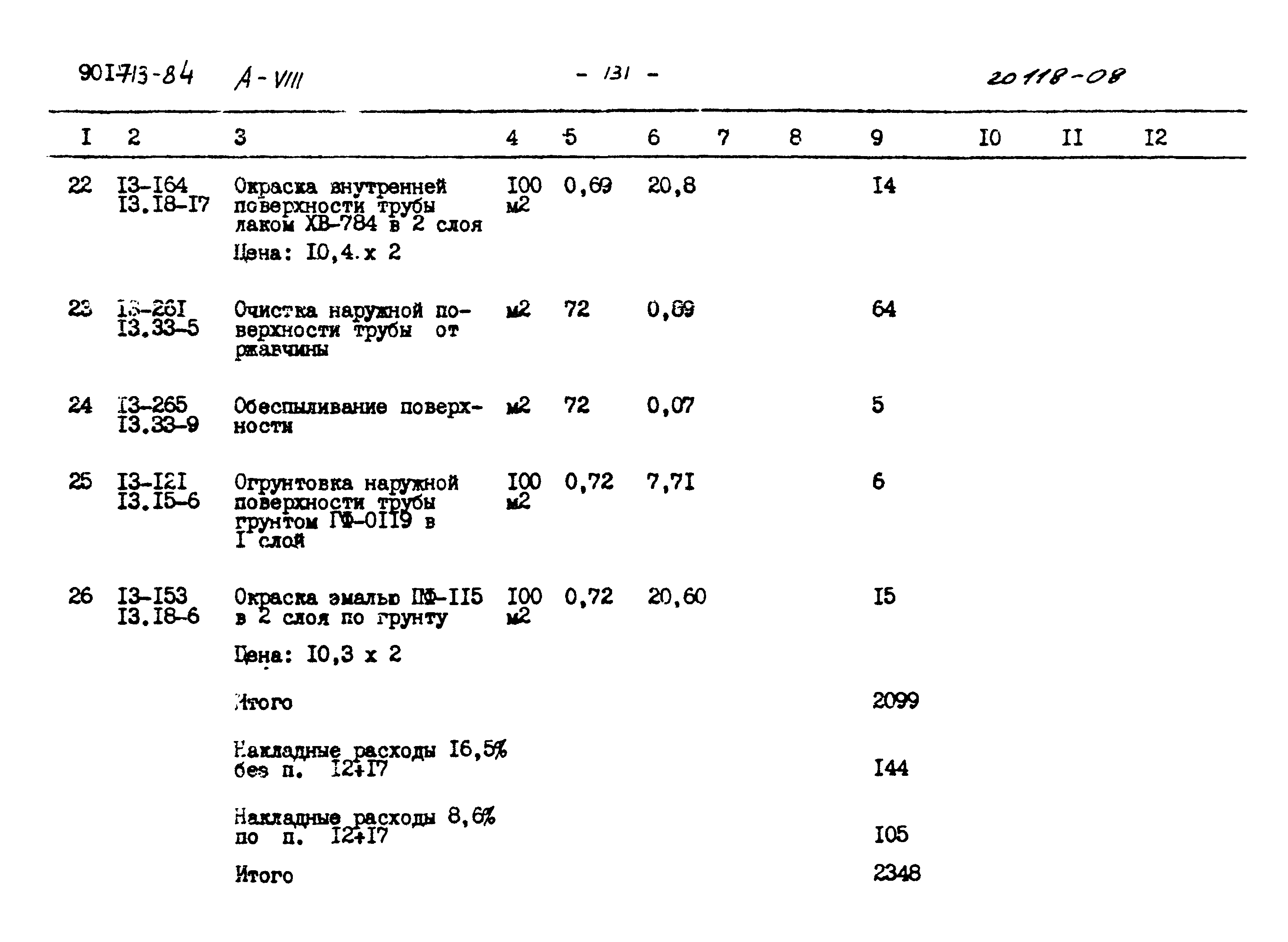 Типовой проект 901-7-13.84