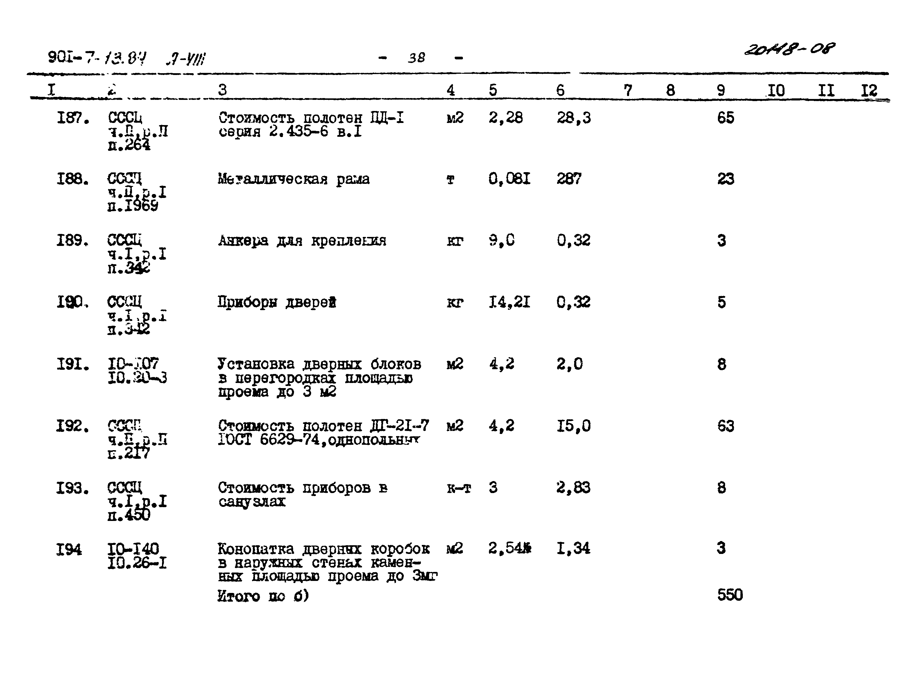 Типовой проект 901-7-13.84