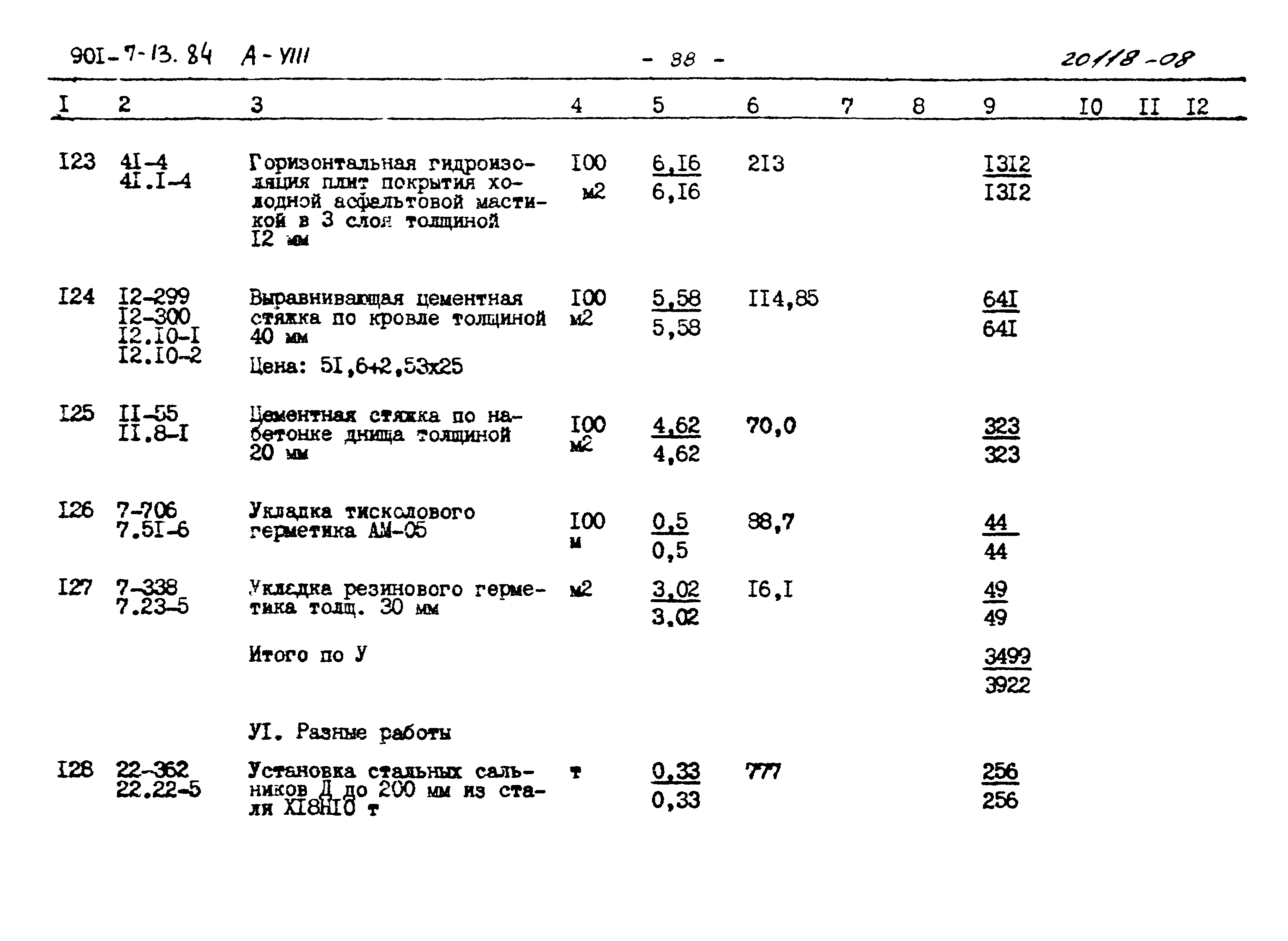 Типовой проект 901-7-13.84