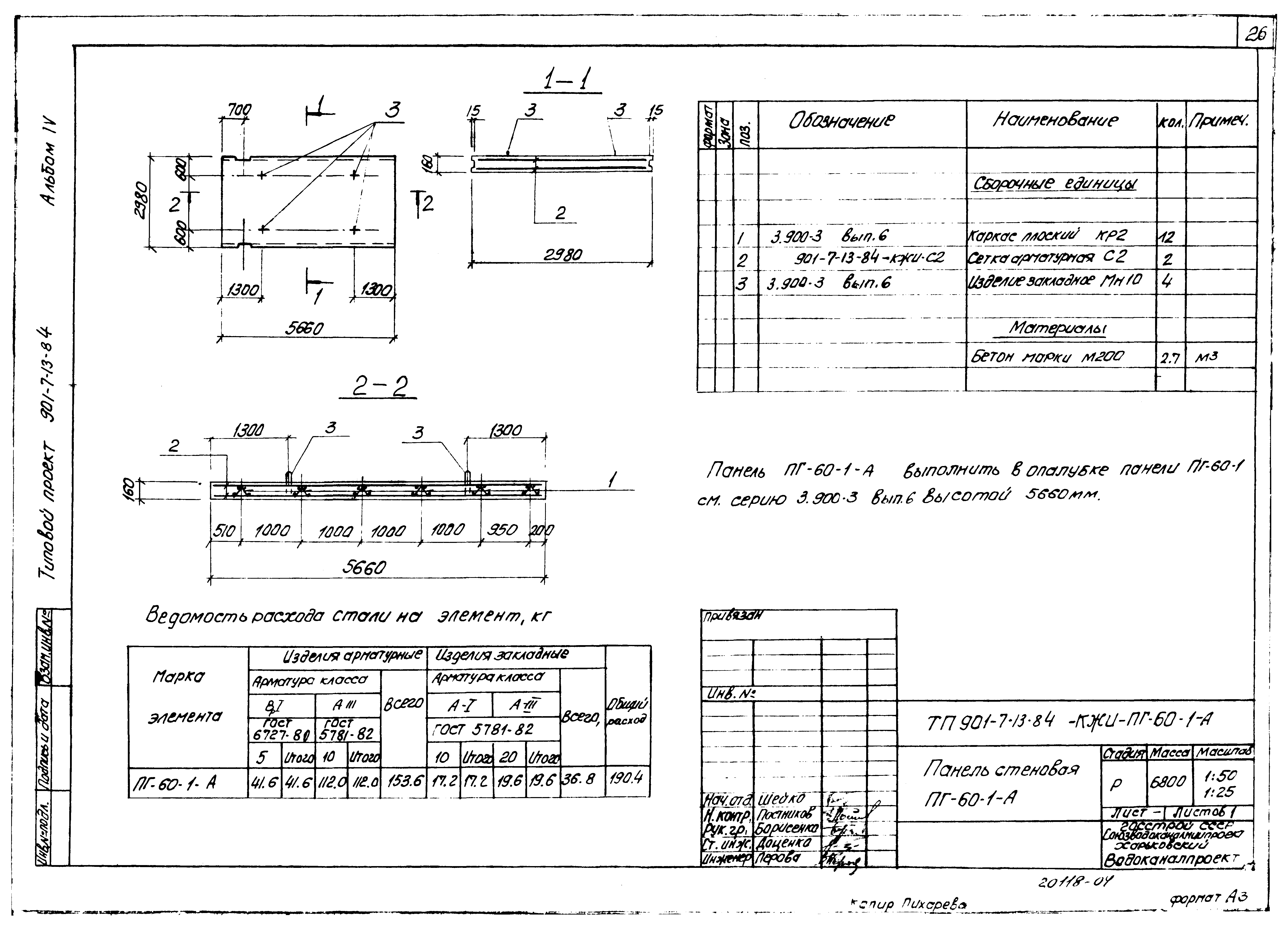Типовой проект 901-7-13.84