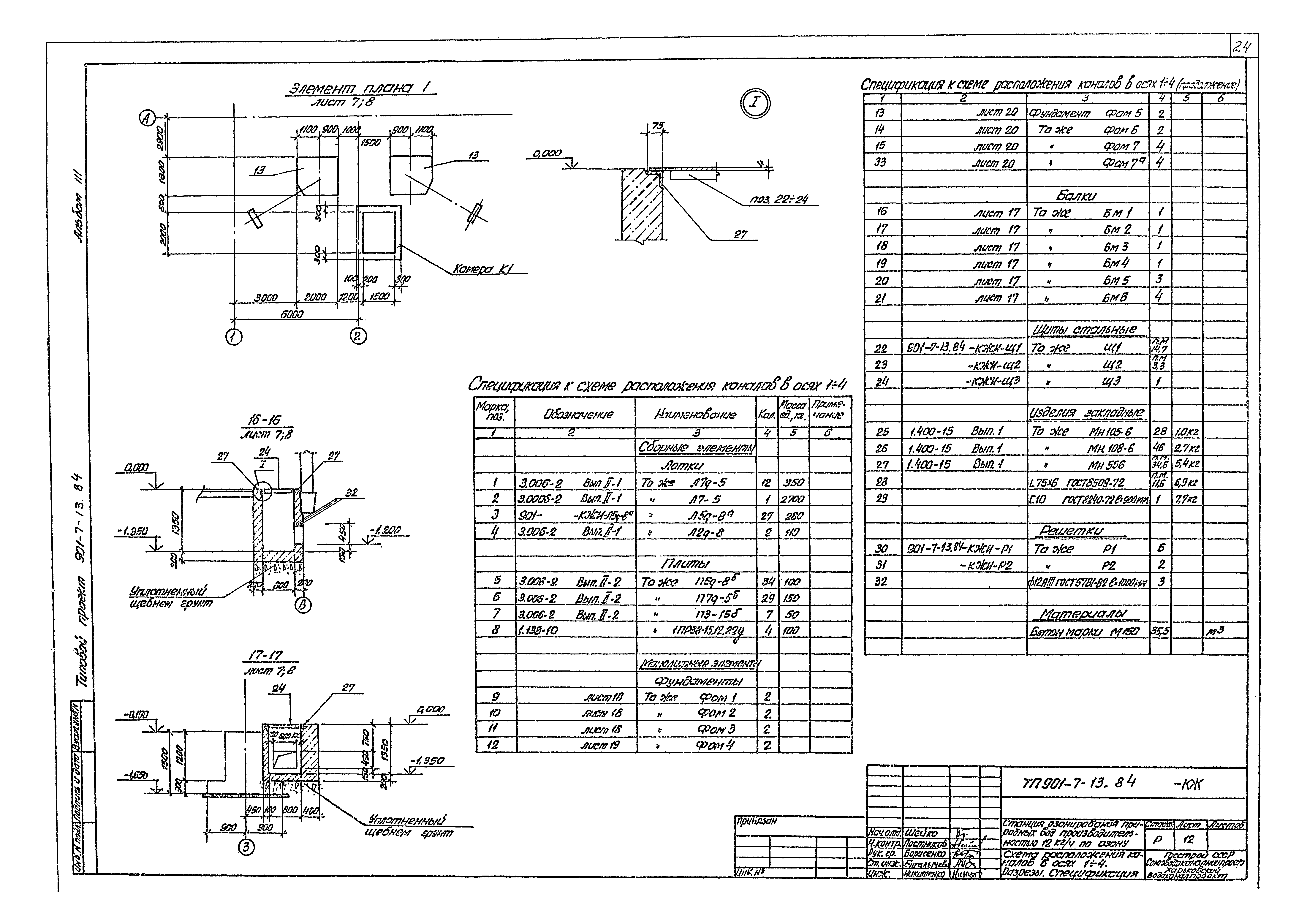 Типовой проект 901-7-13.84