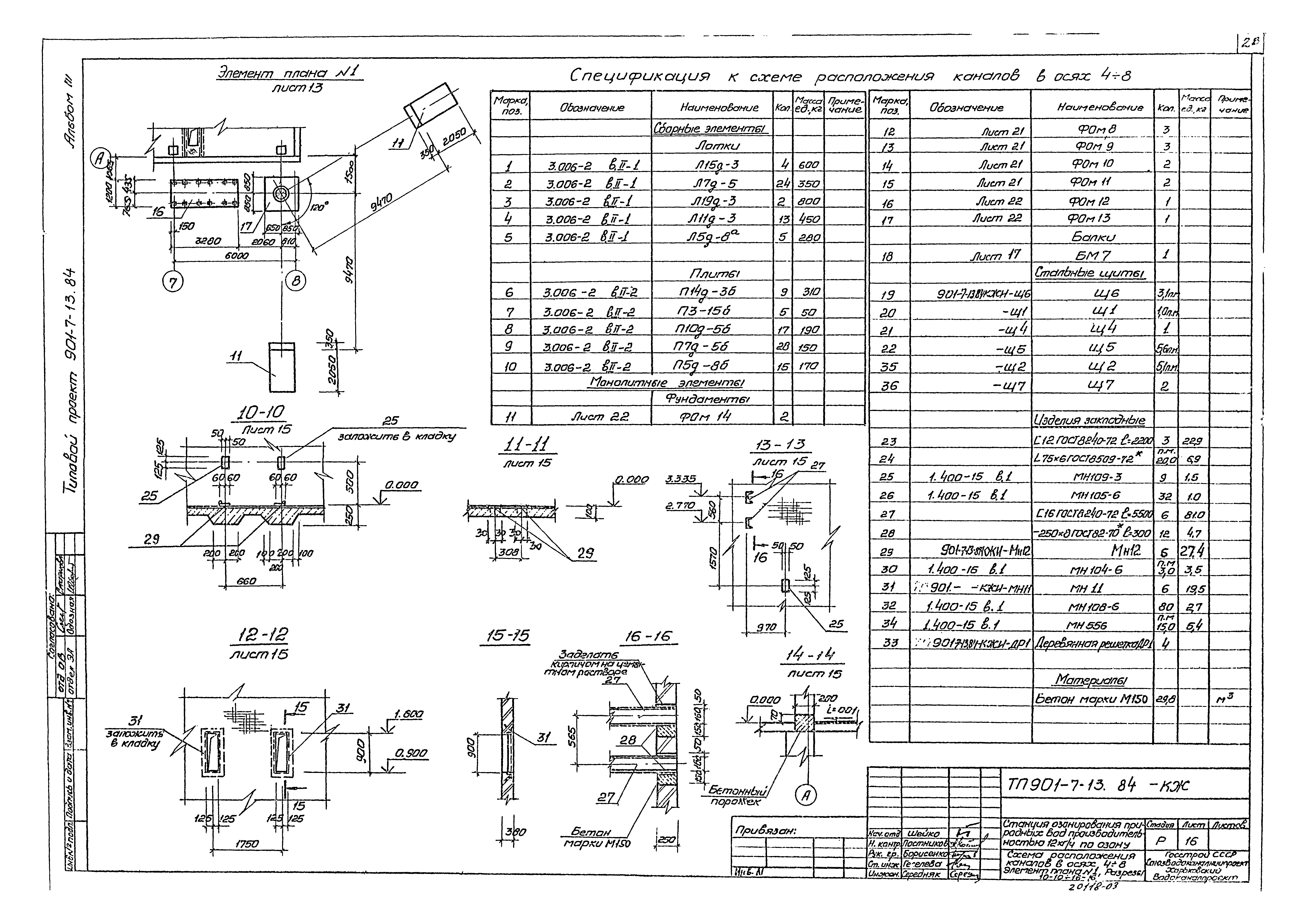 Типовой проект 901-7-13.84