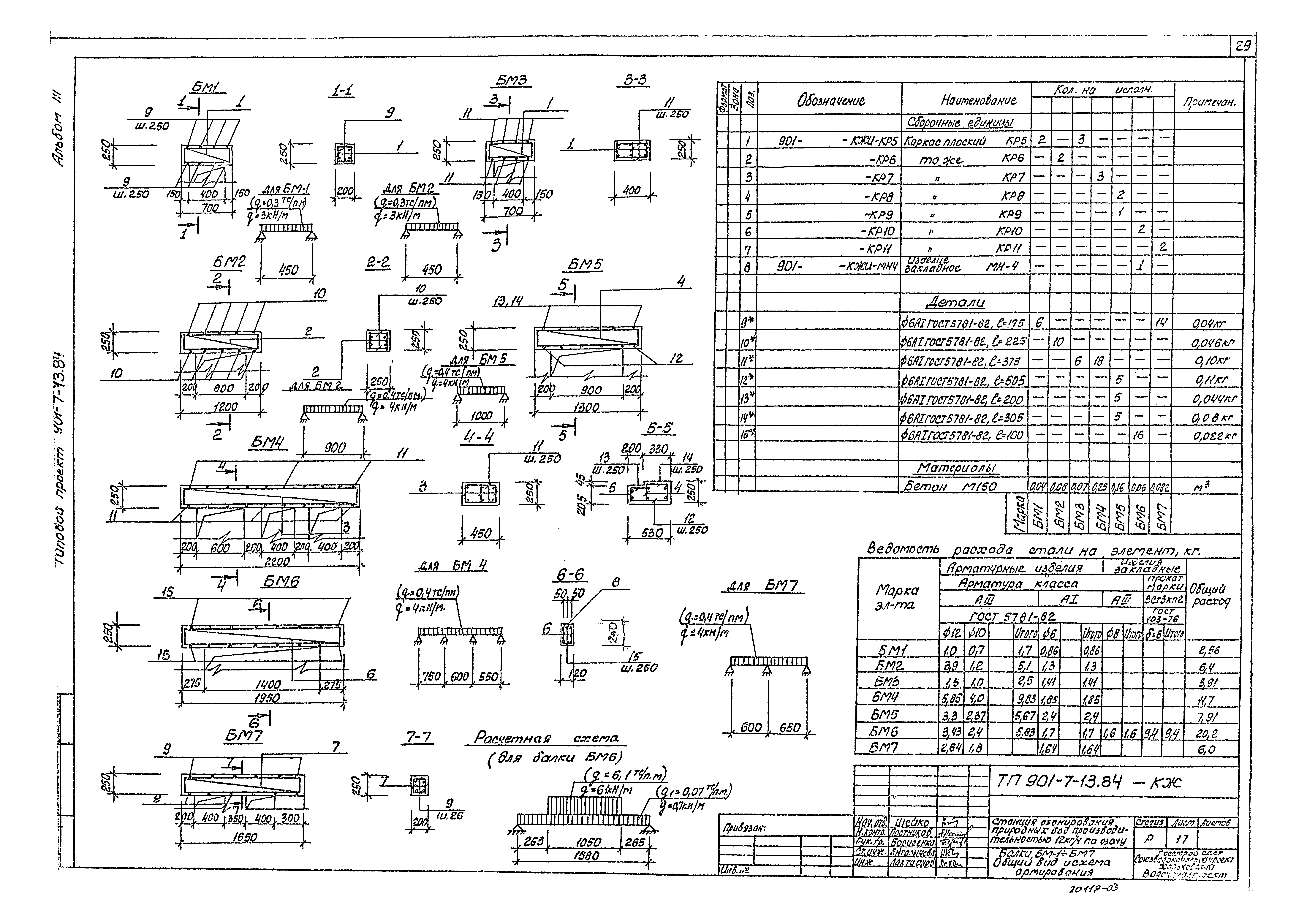 Типовой проект 901-7-13.84
