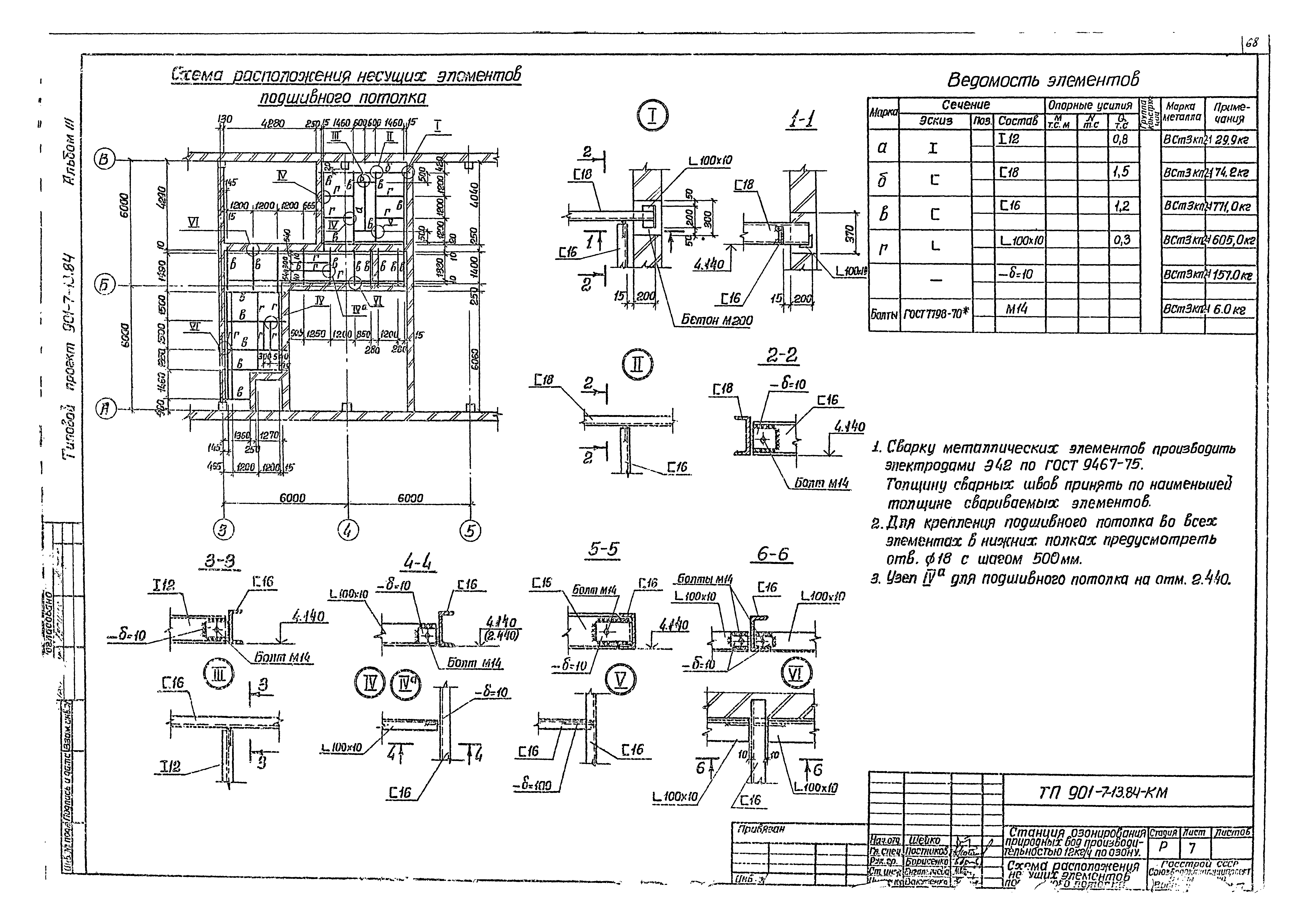Типовой проект 901-7-13.84