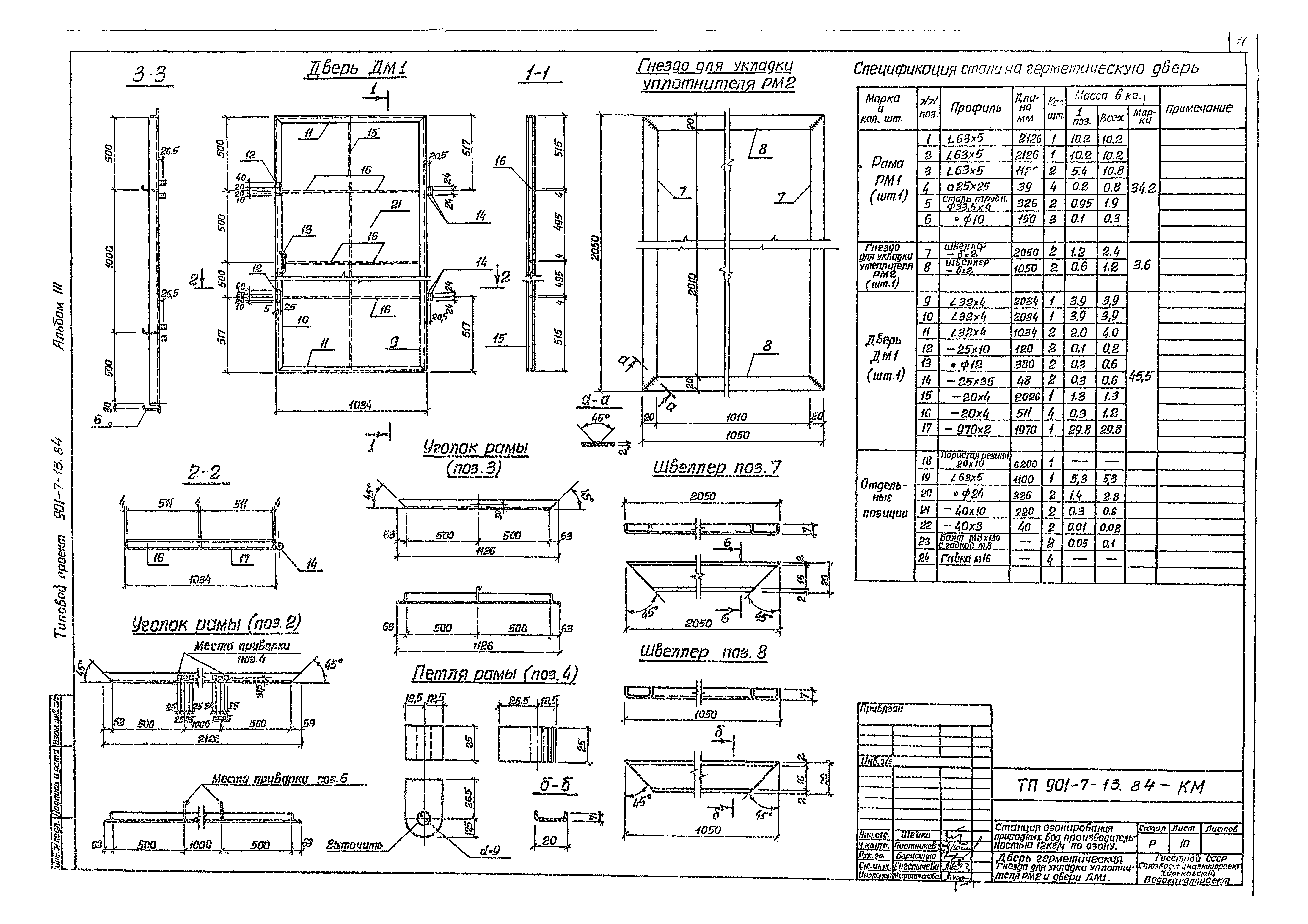 Типовой проект 901-7-13.84