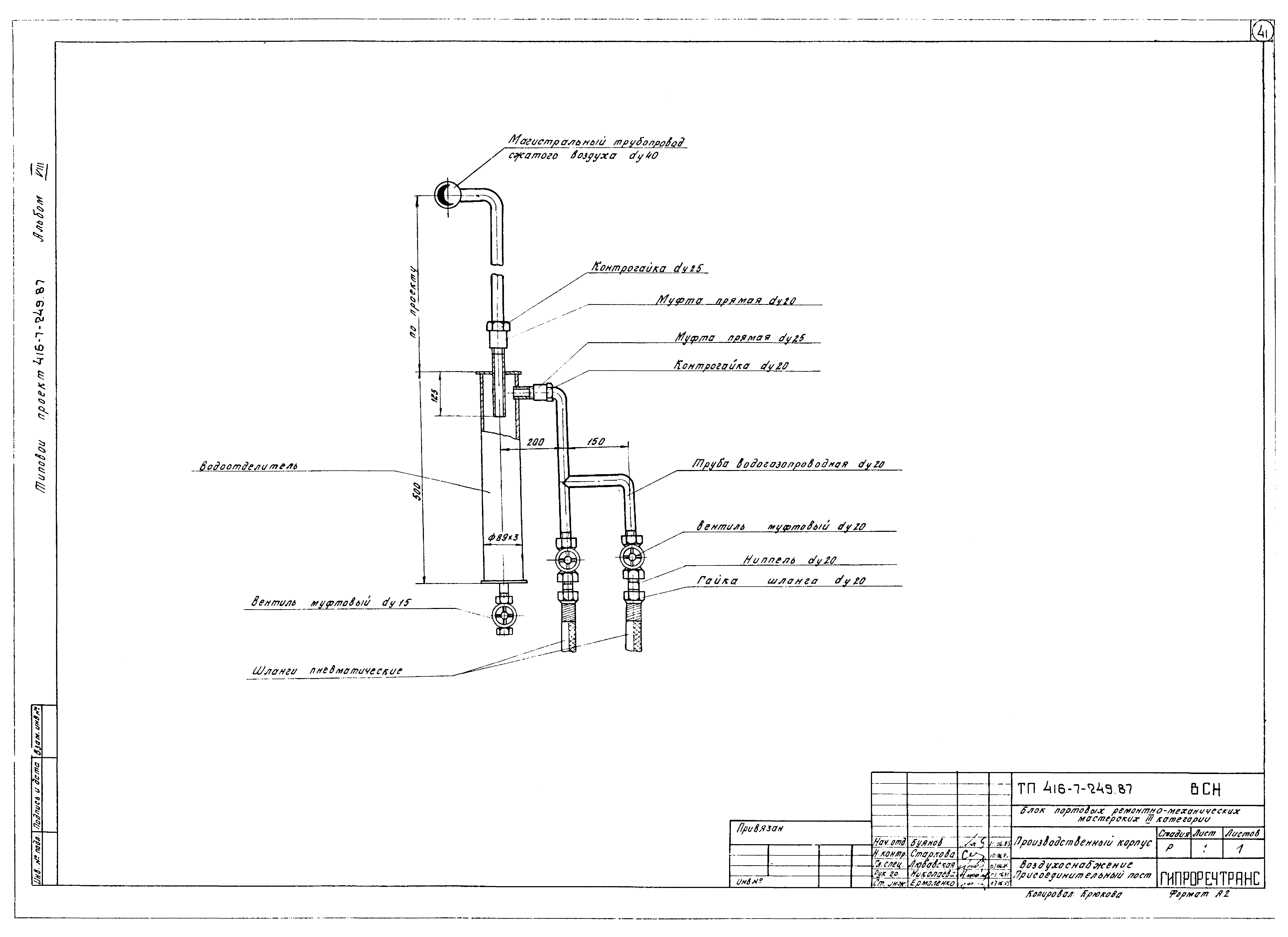 Типовой проект 416-7-249.87