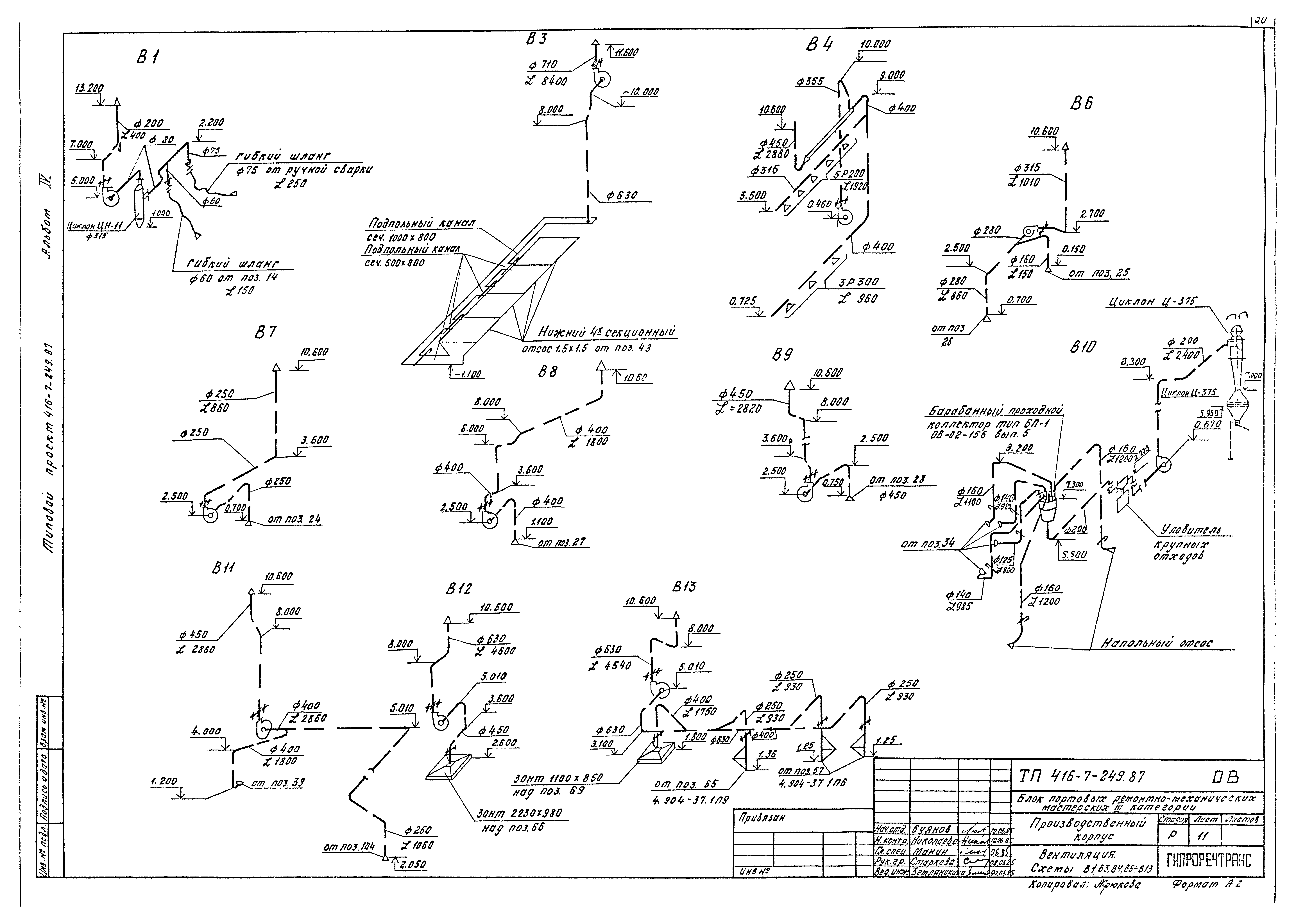 Типовой проект 416-7-249.87