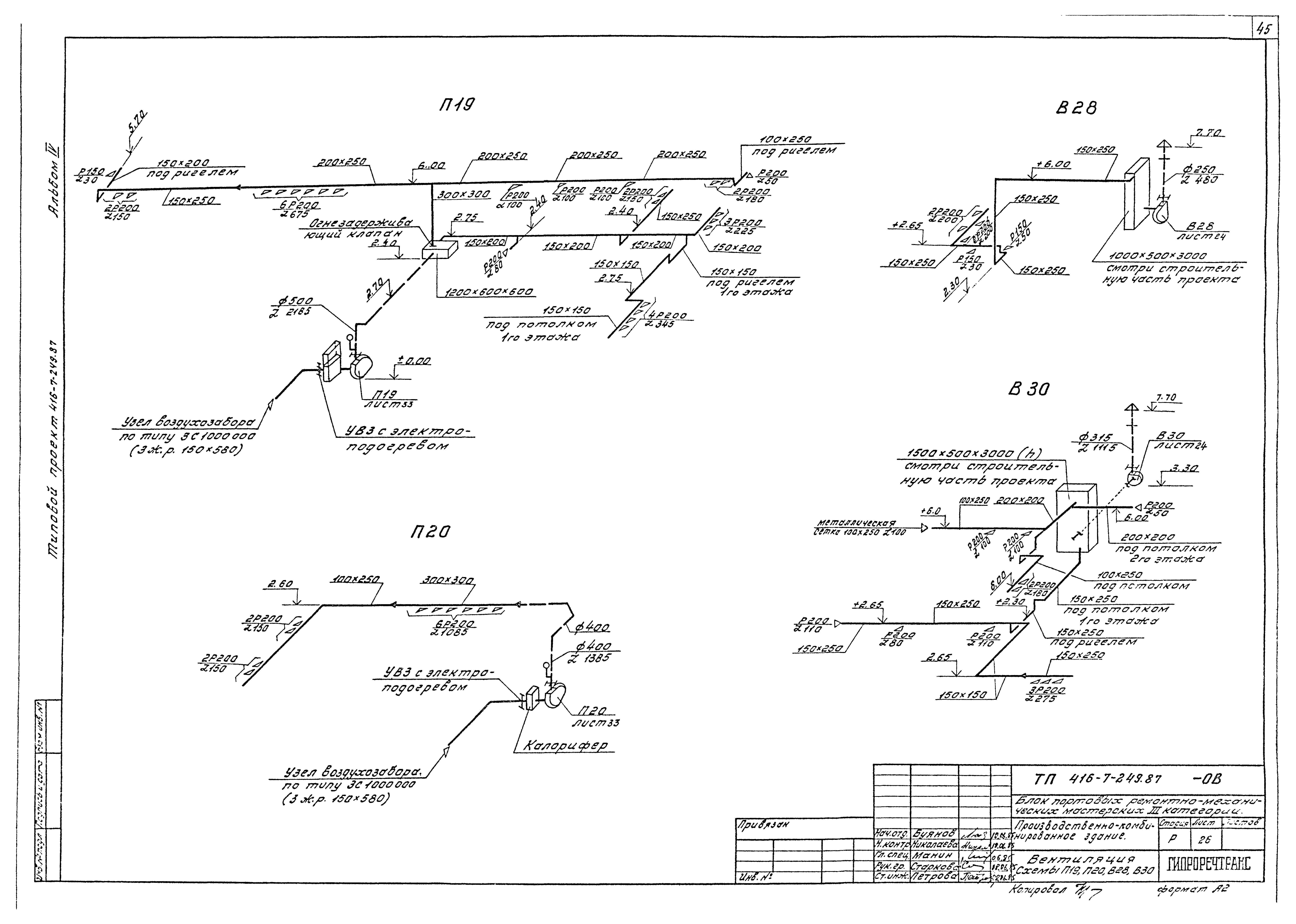 Типовой проект 416-7-249.87