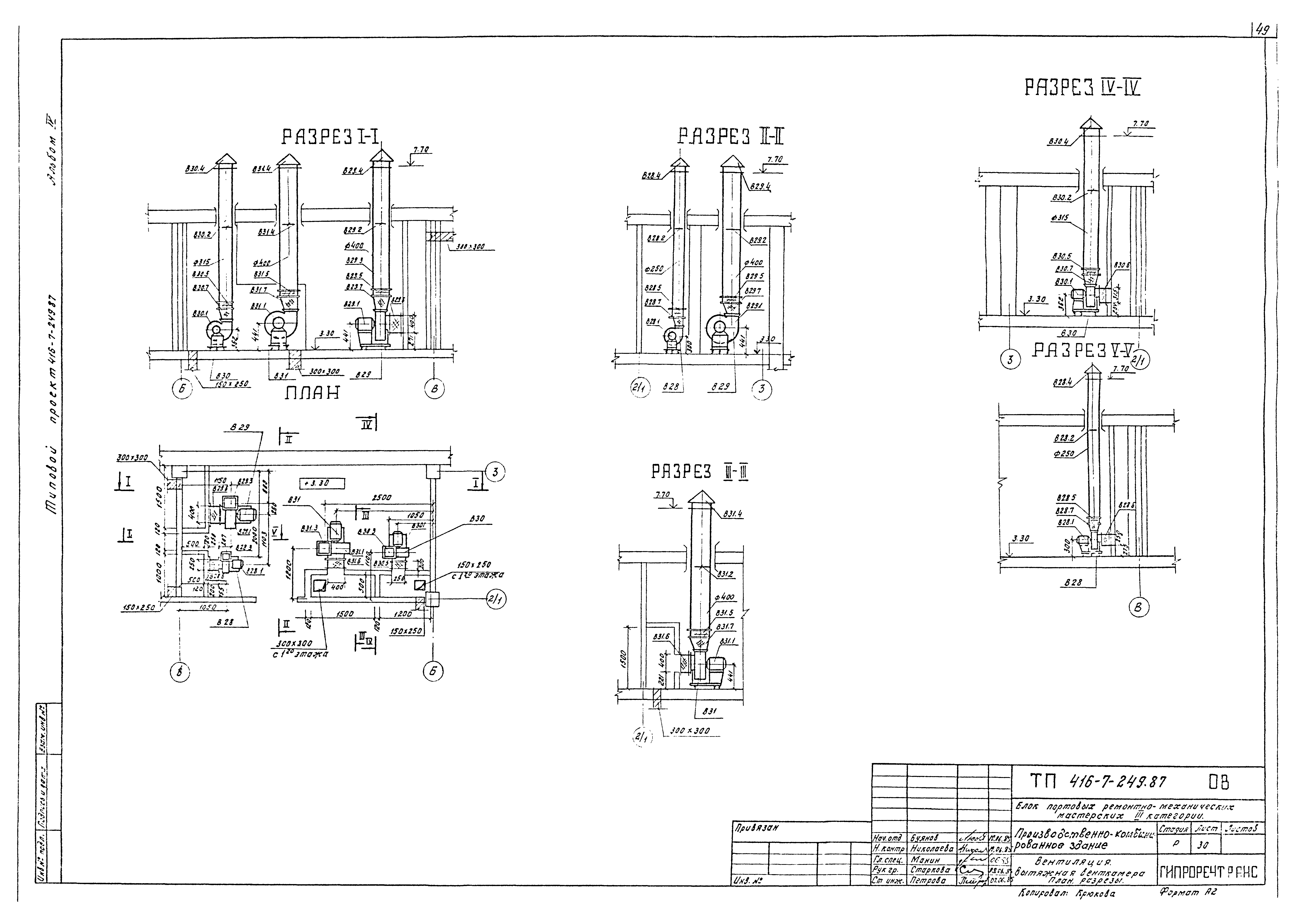 Типовой проект 416-7-249.87