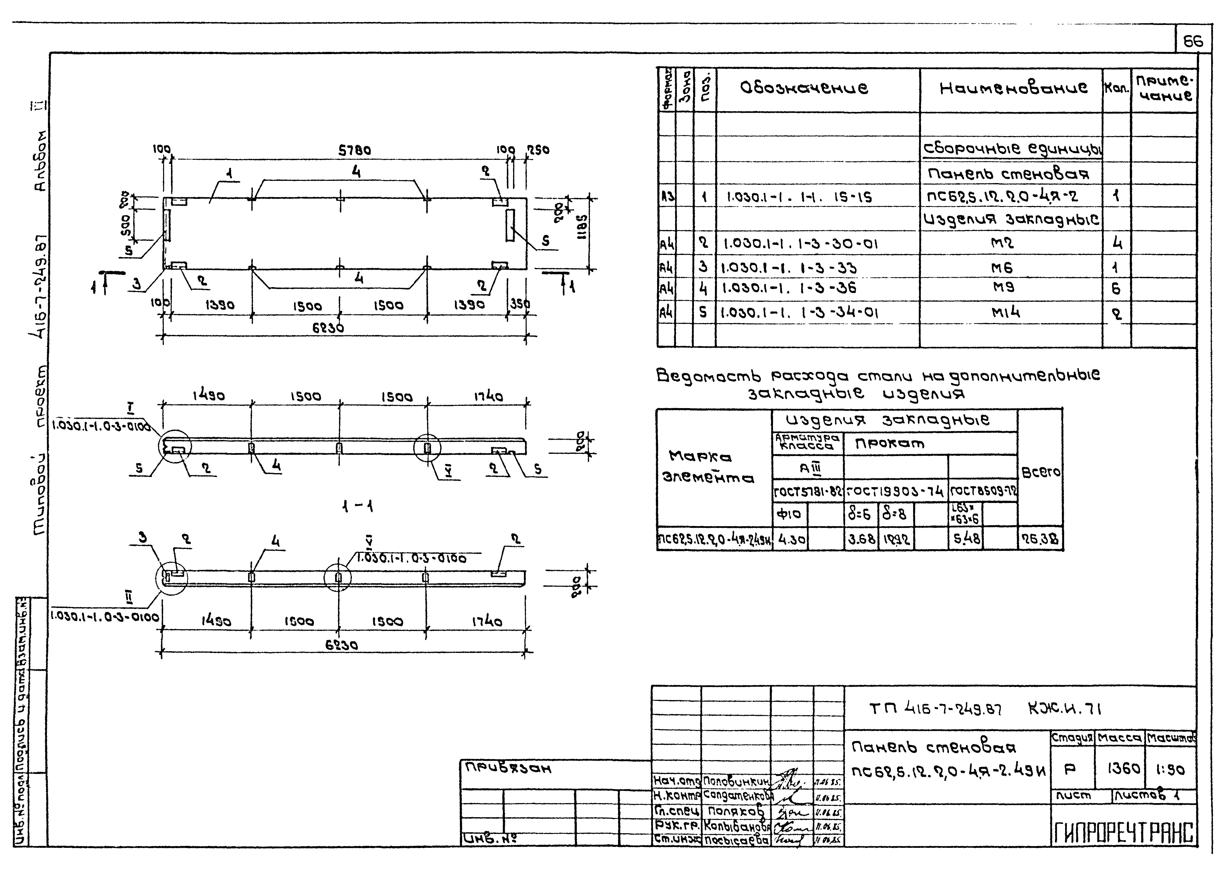 Типовой проект 416-7-249.87