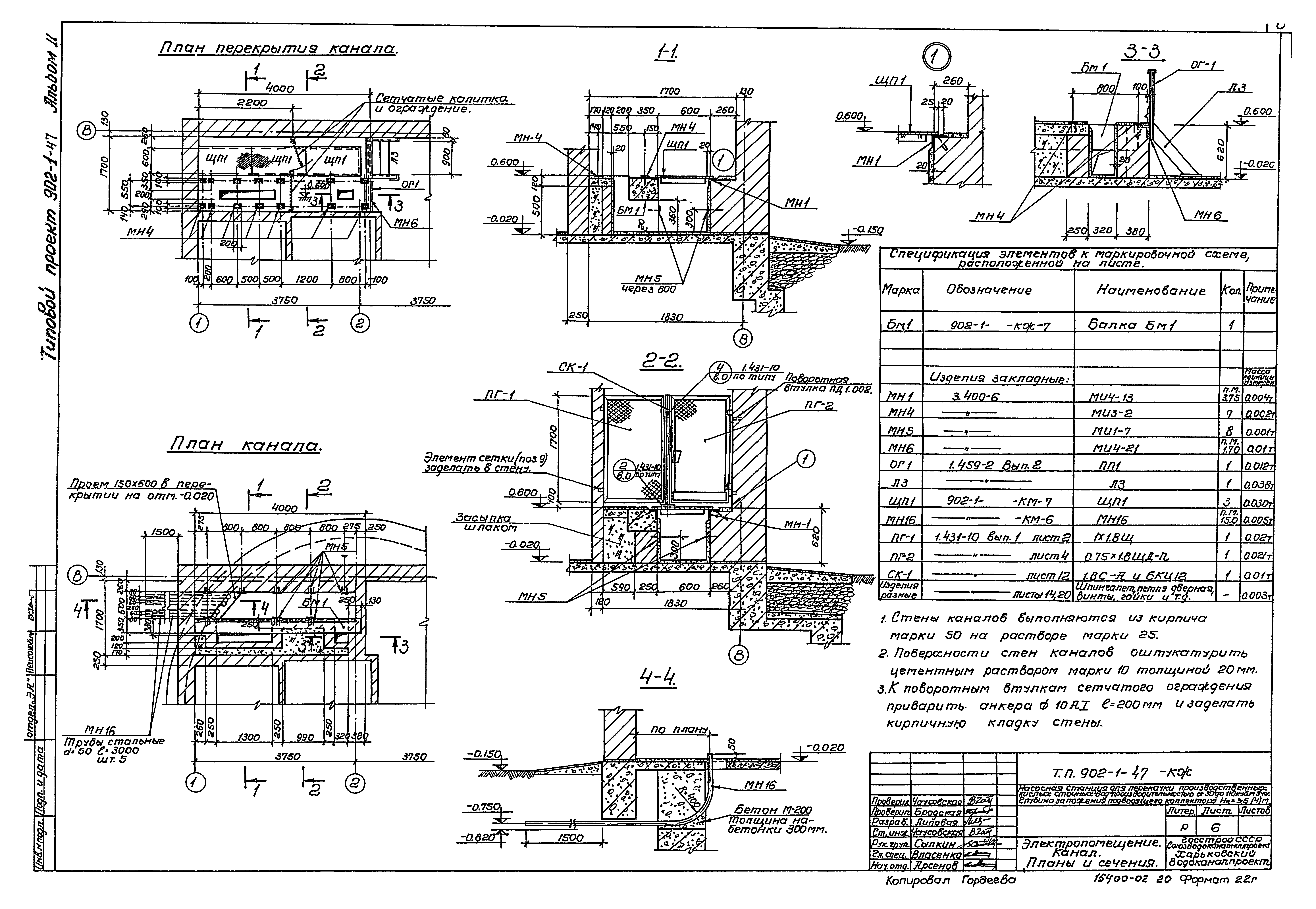 Типовой проект 902-1-47