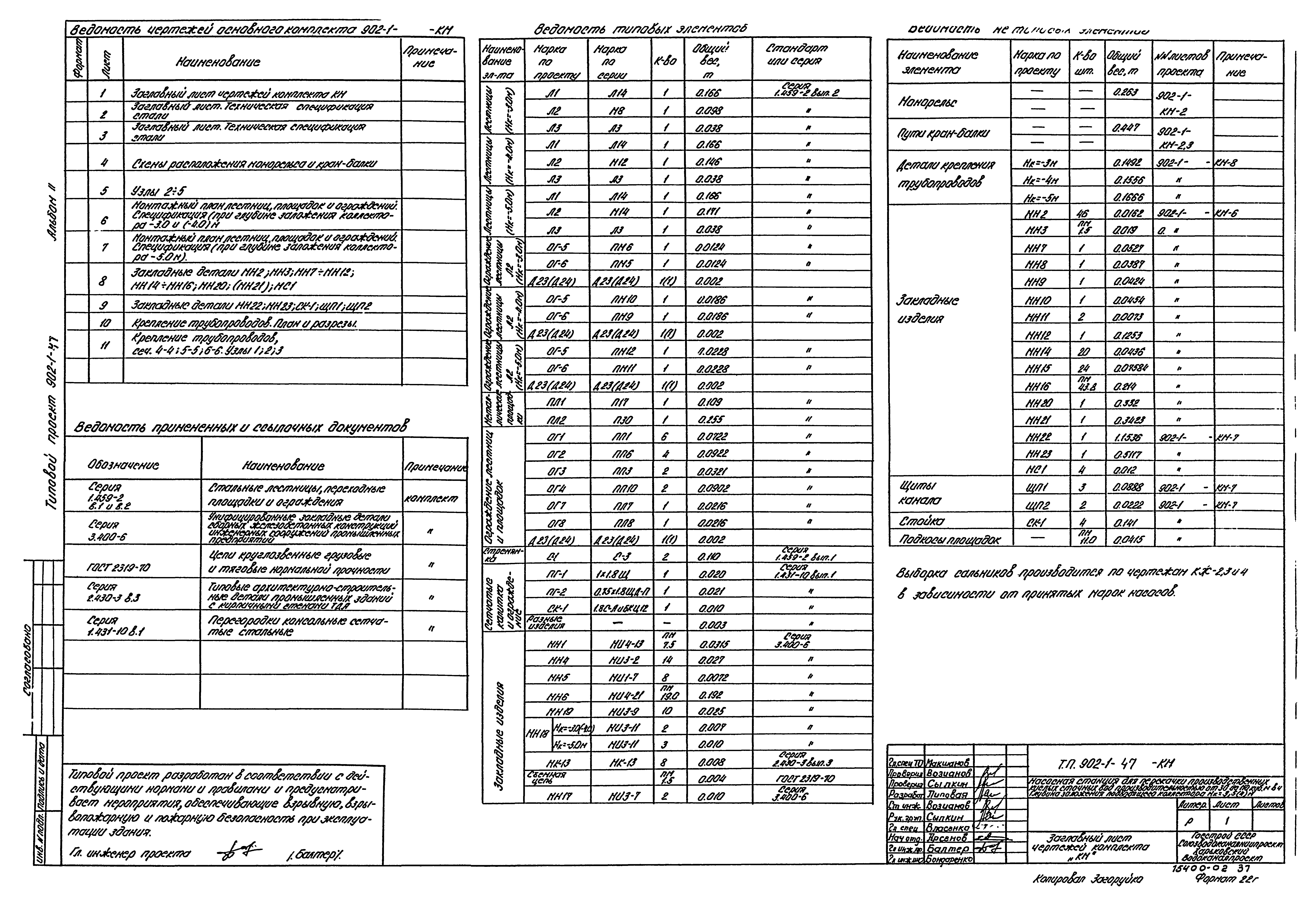 Типовой проект 902-1-47