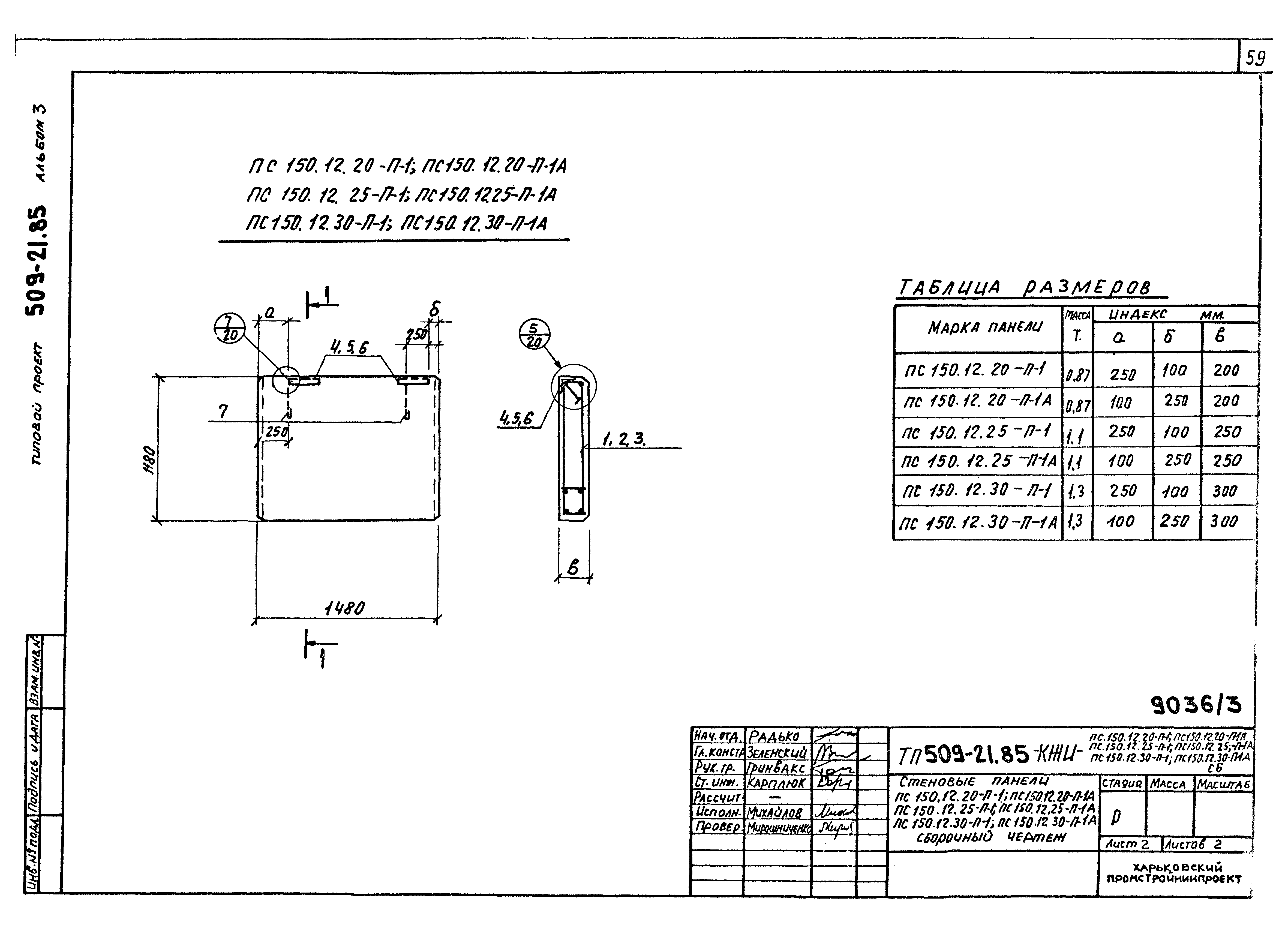 Типовой проект 509-21.85
