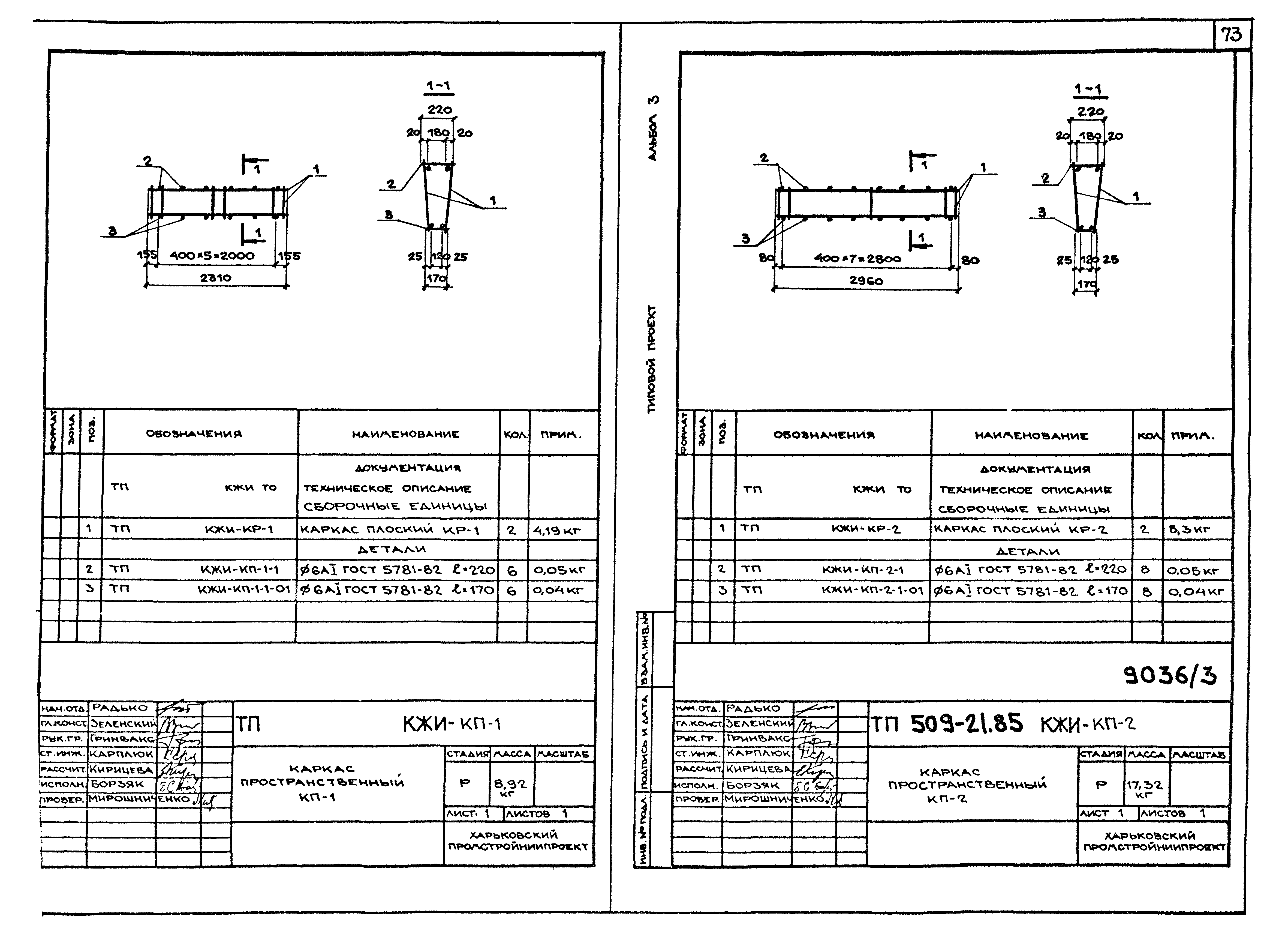 Типовой проект 509-21.85