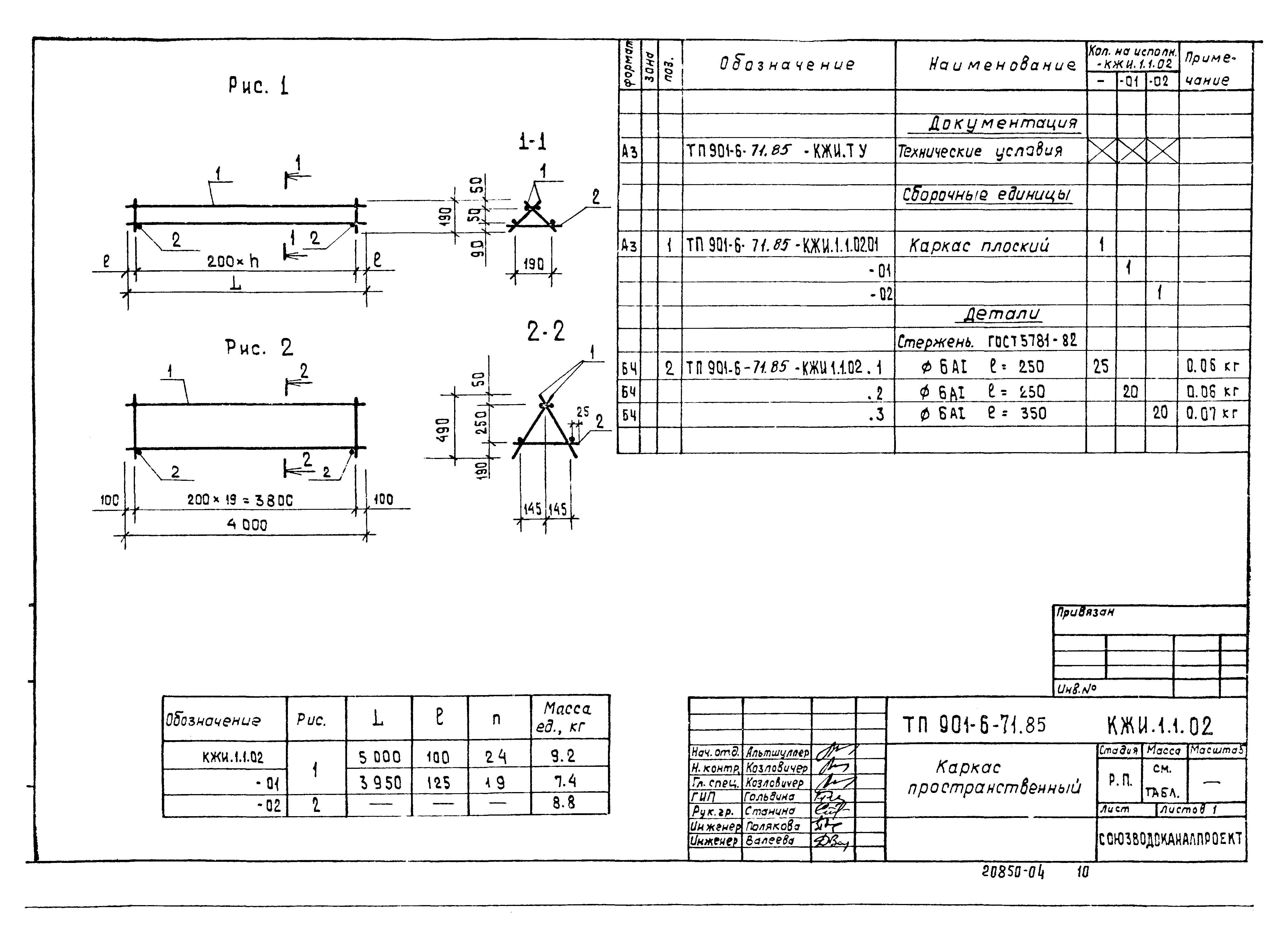 Типовой проект 901-6-71.85