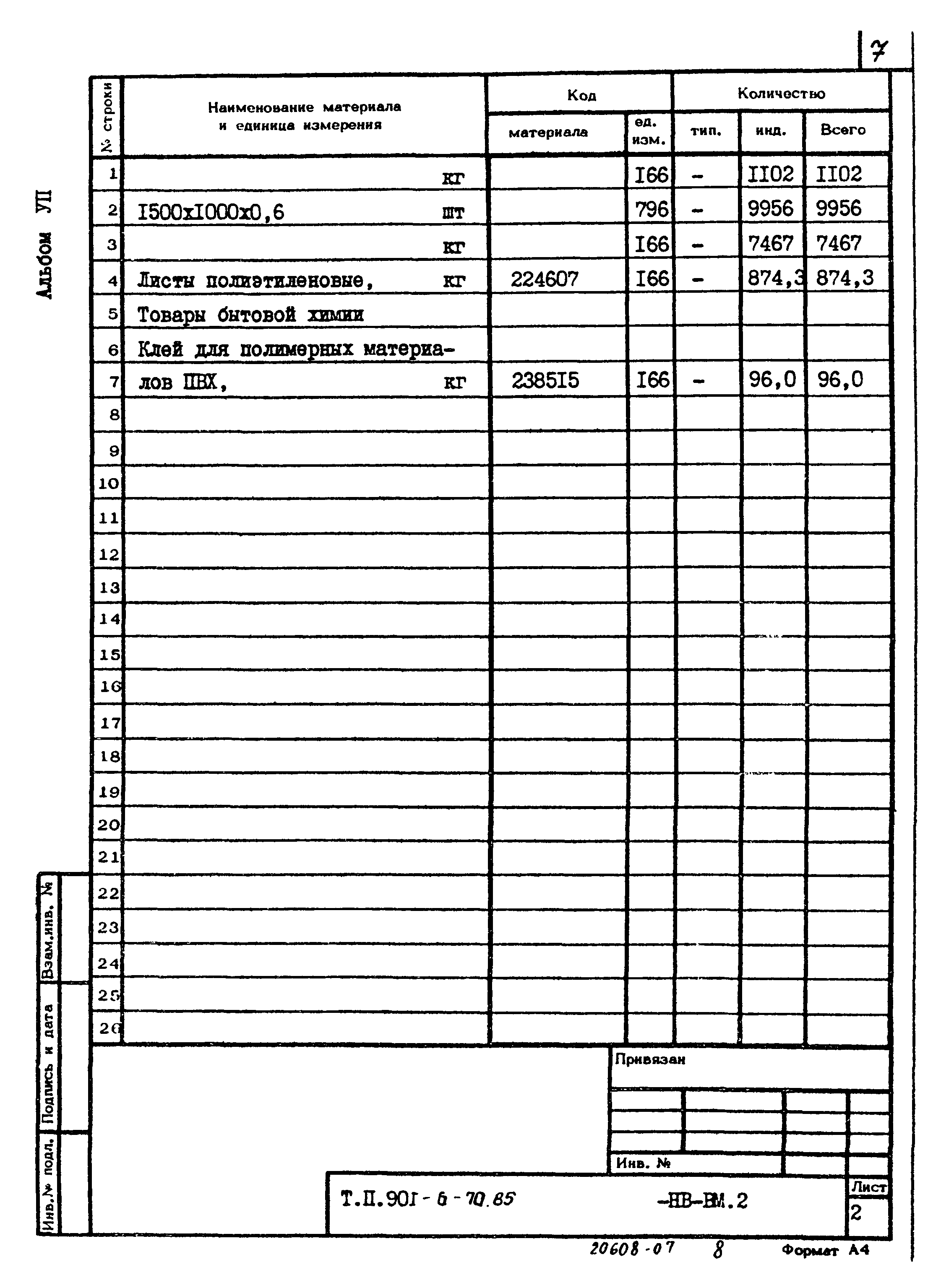 Типовой проект 901-6-70.85