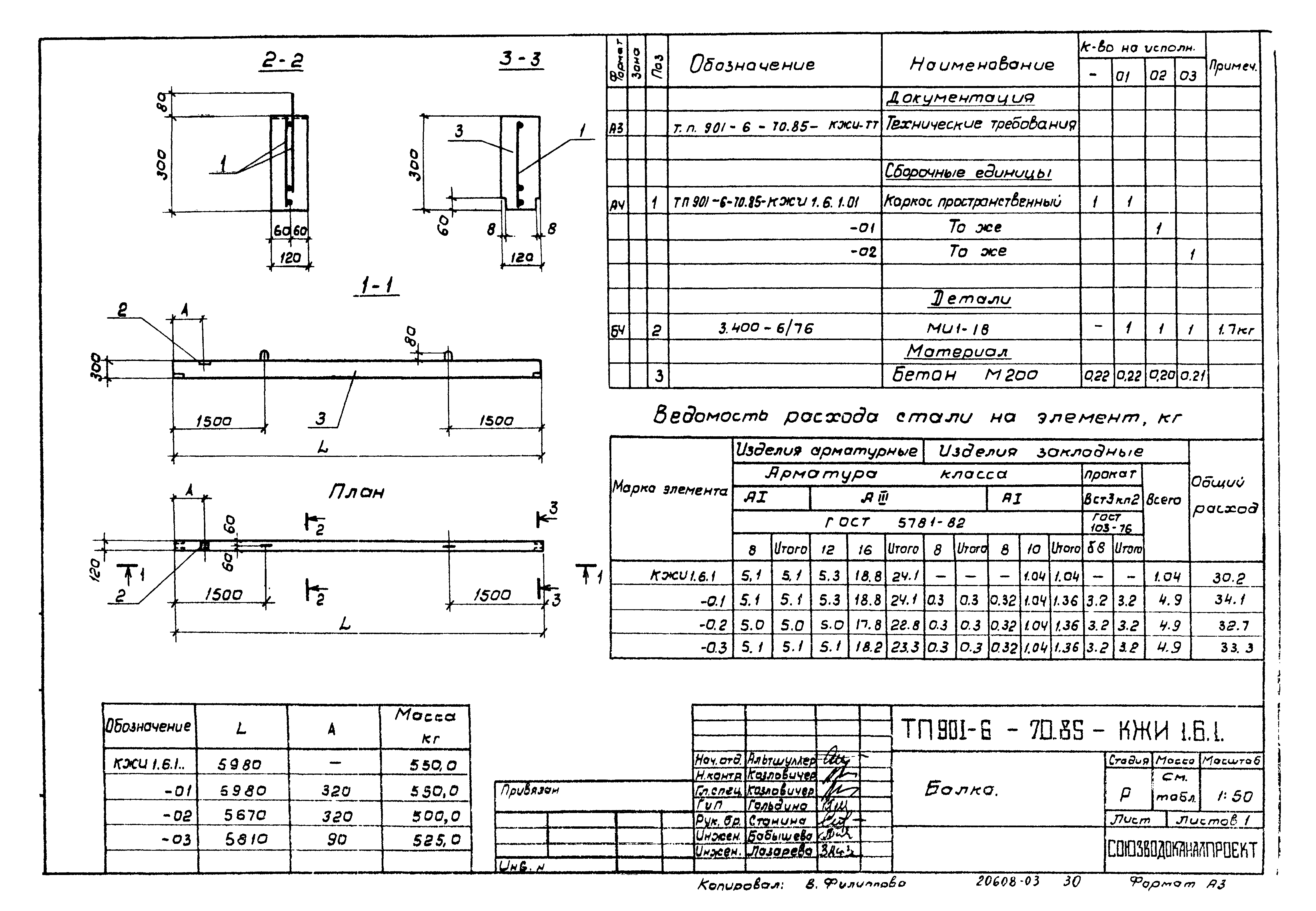 Типовой проект 901-6-70.85