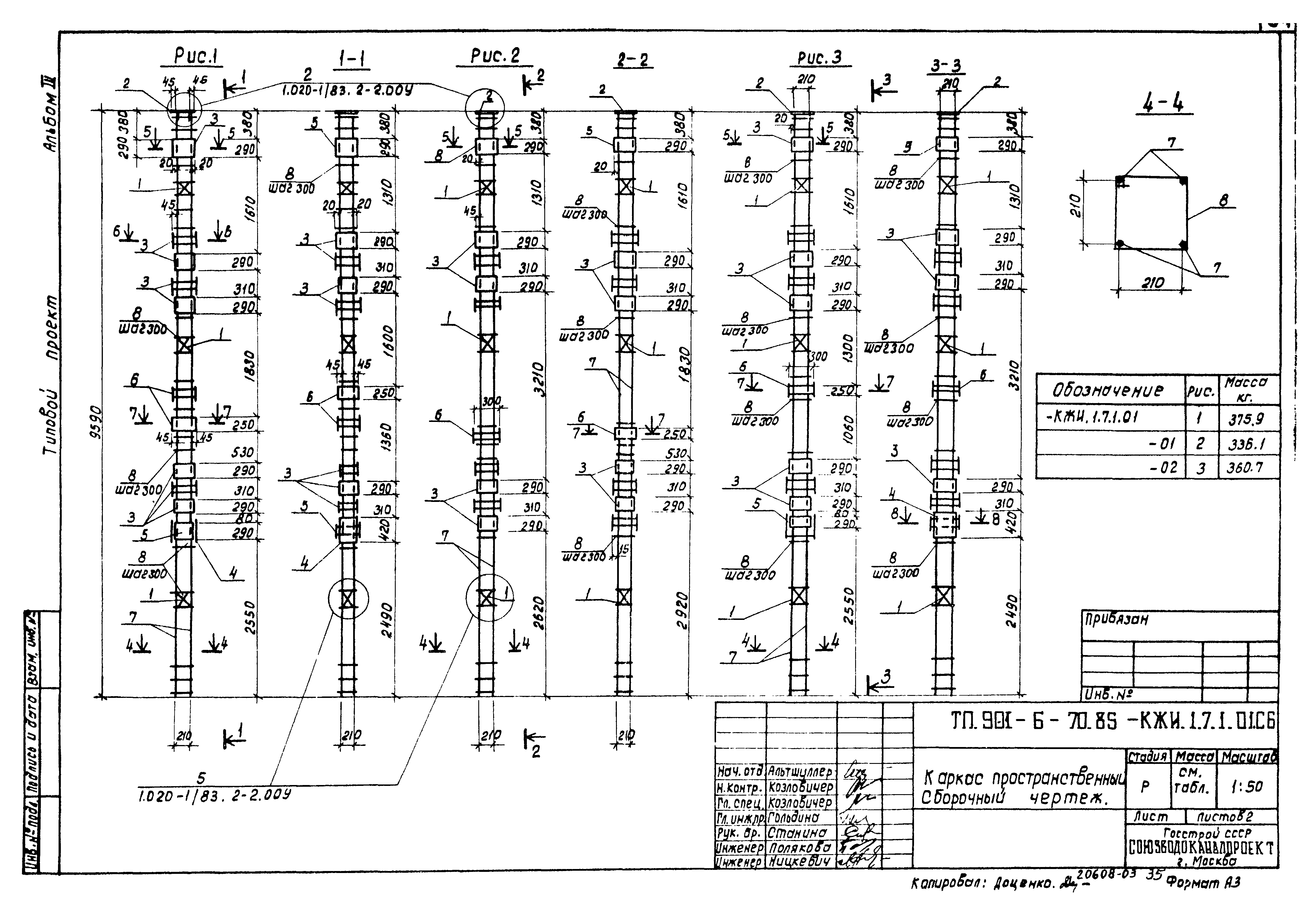 Типовой проект 901-6-70.85