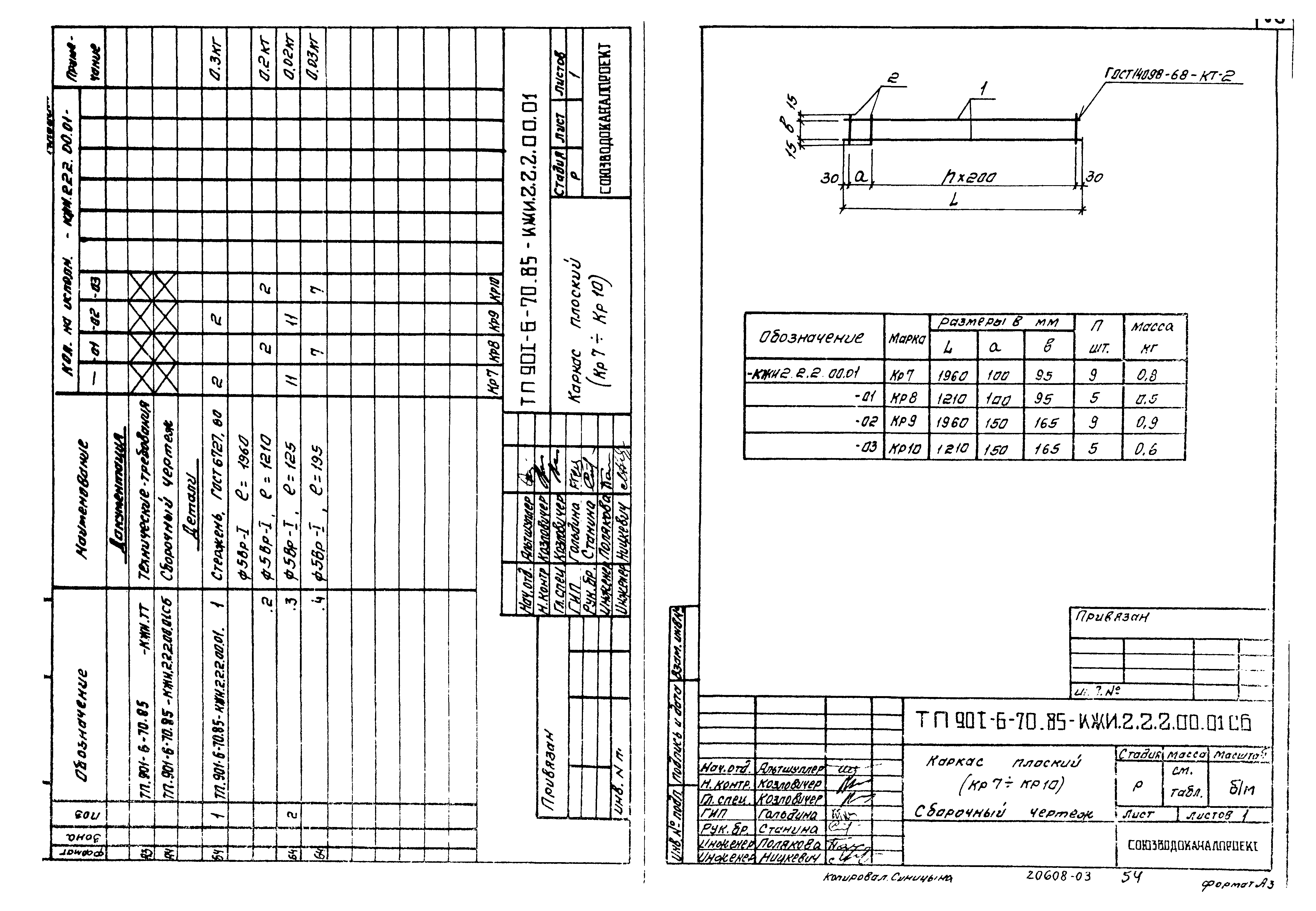 Типовой проект 901-6-70.85