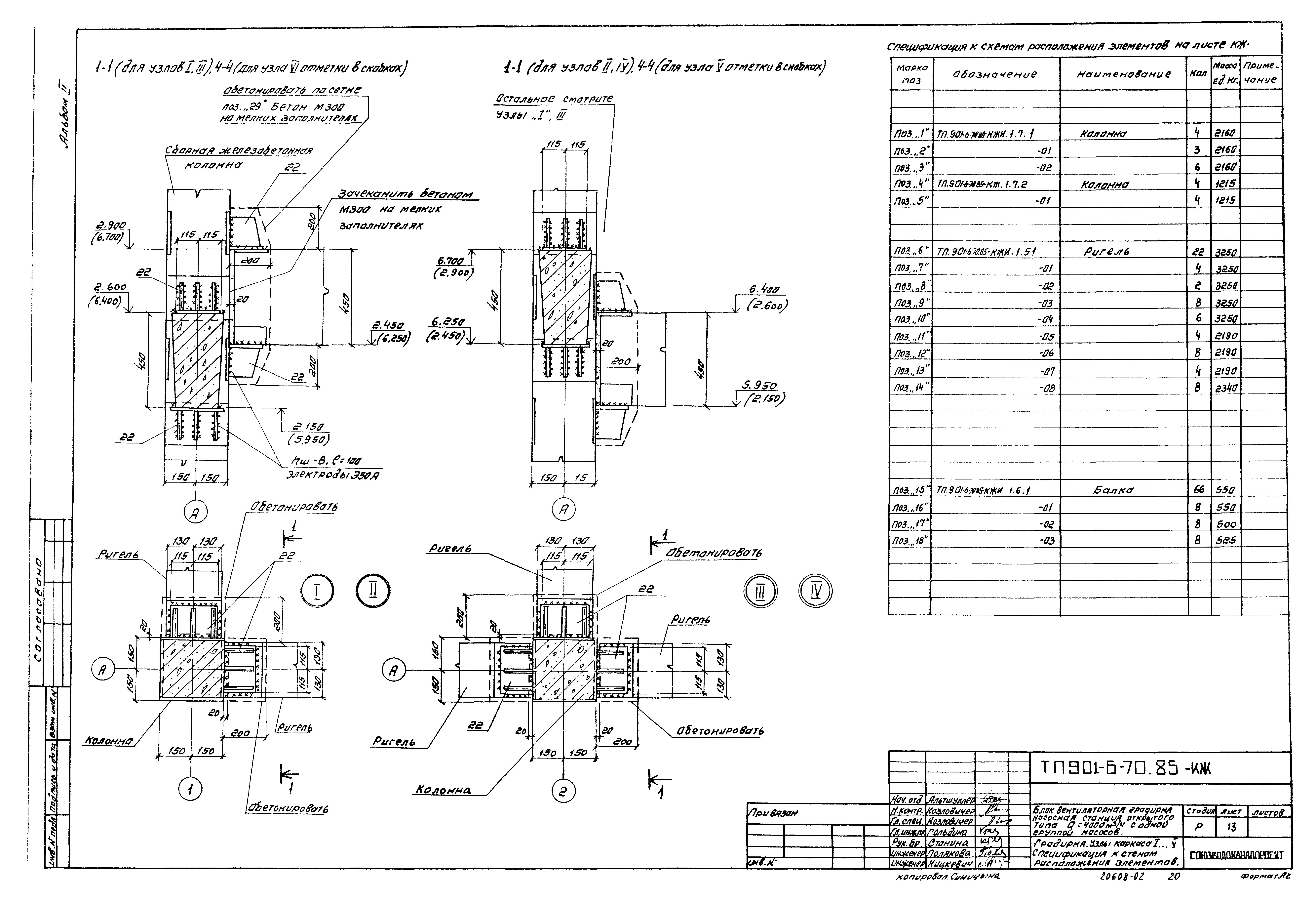 Типовой проект 901-6-70.85