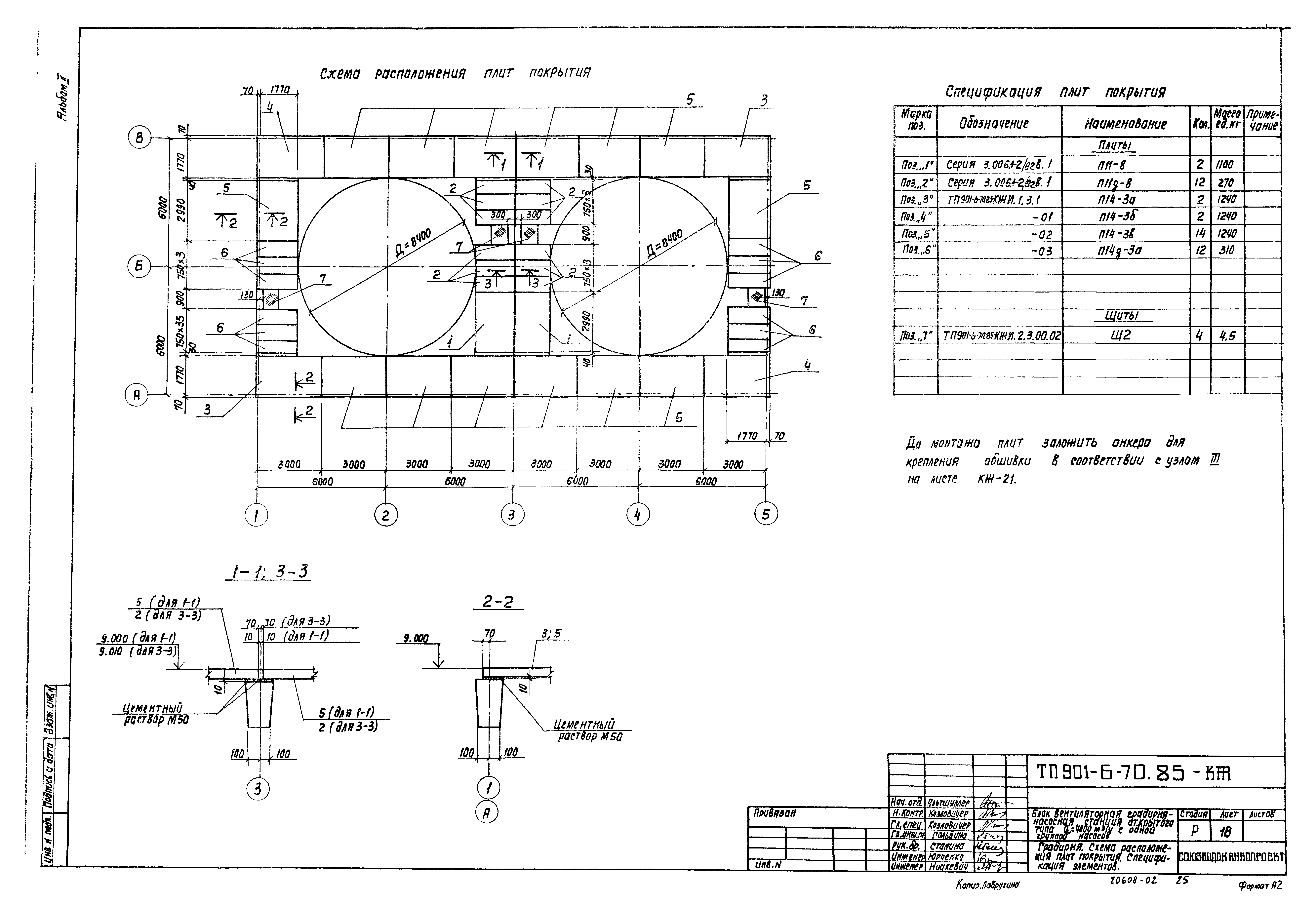 Типовой проект 901-6-70.85