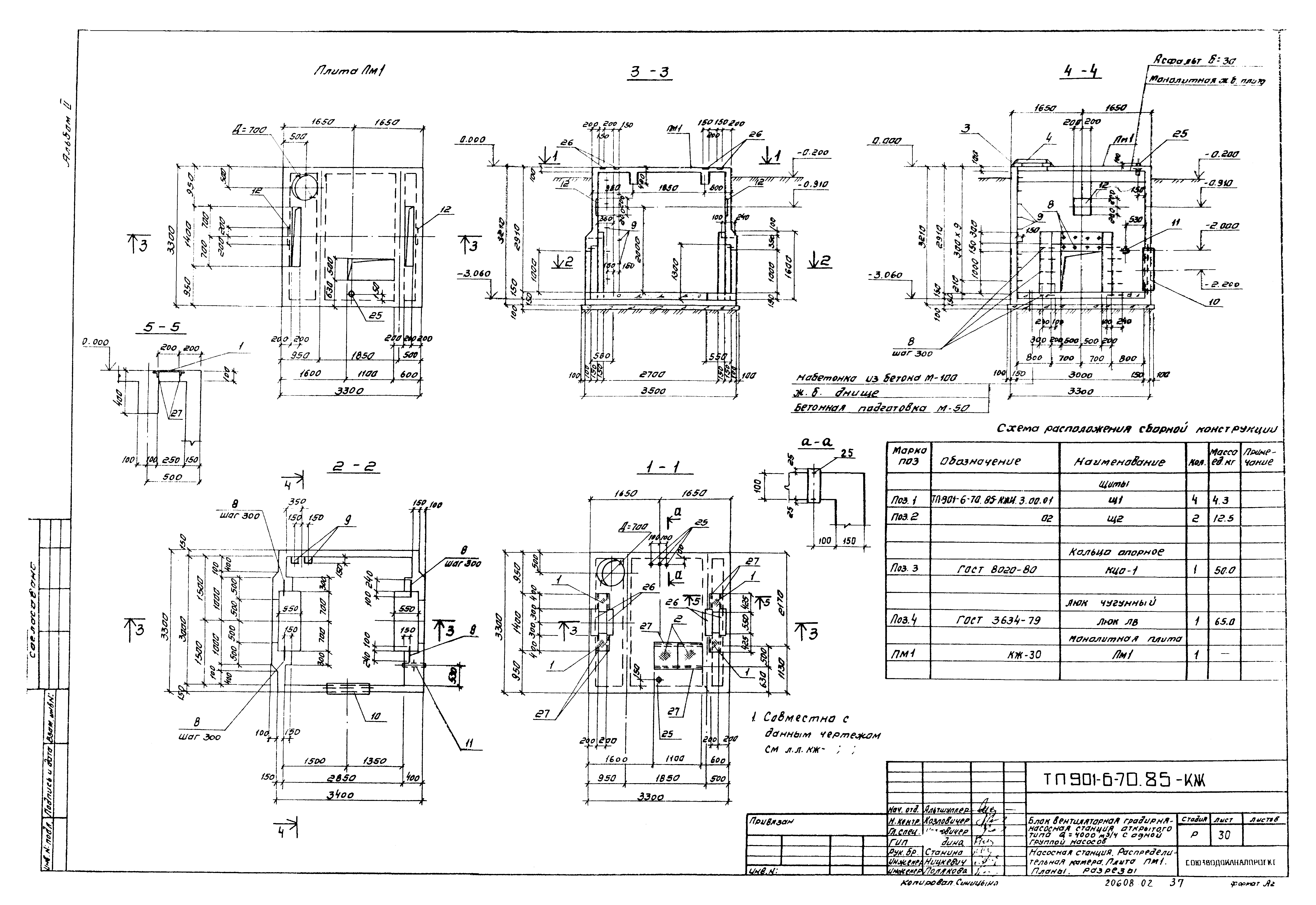Типовой проект 901-6-70.85