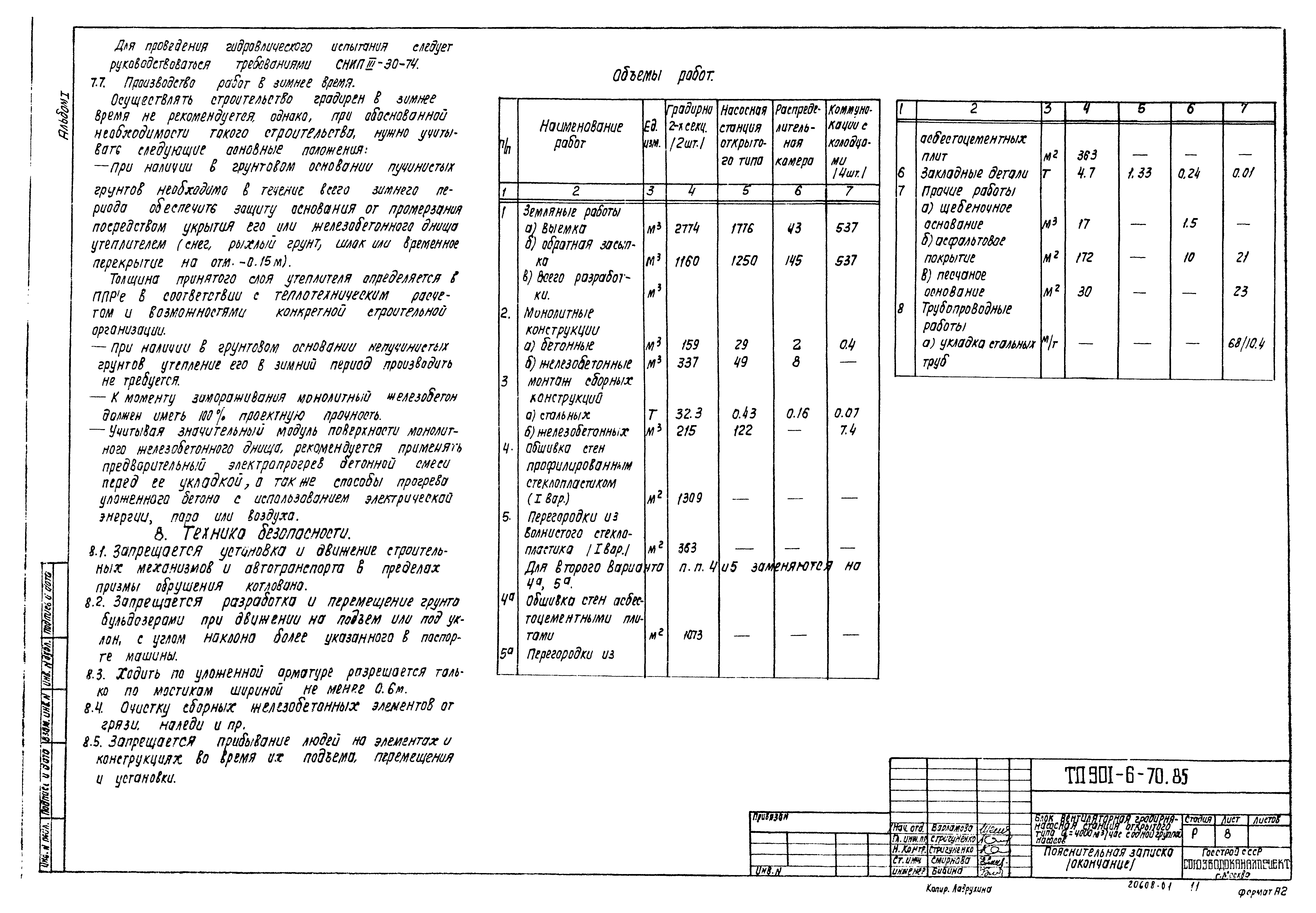 Типовой проект 901-6-70.85