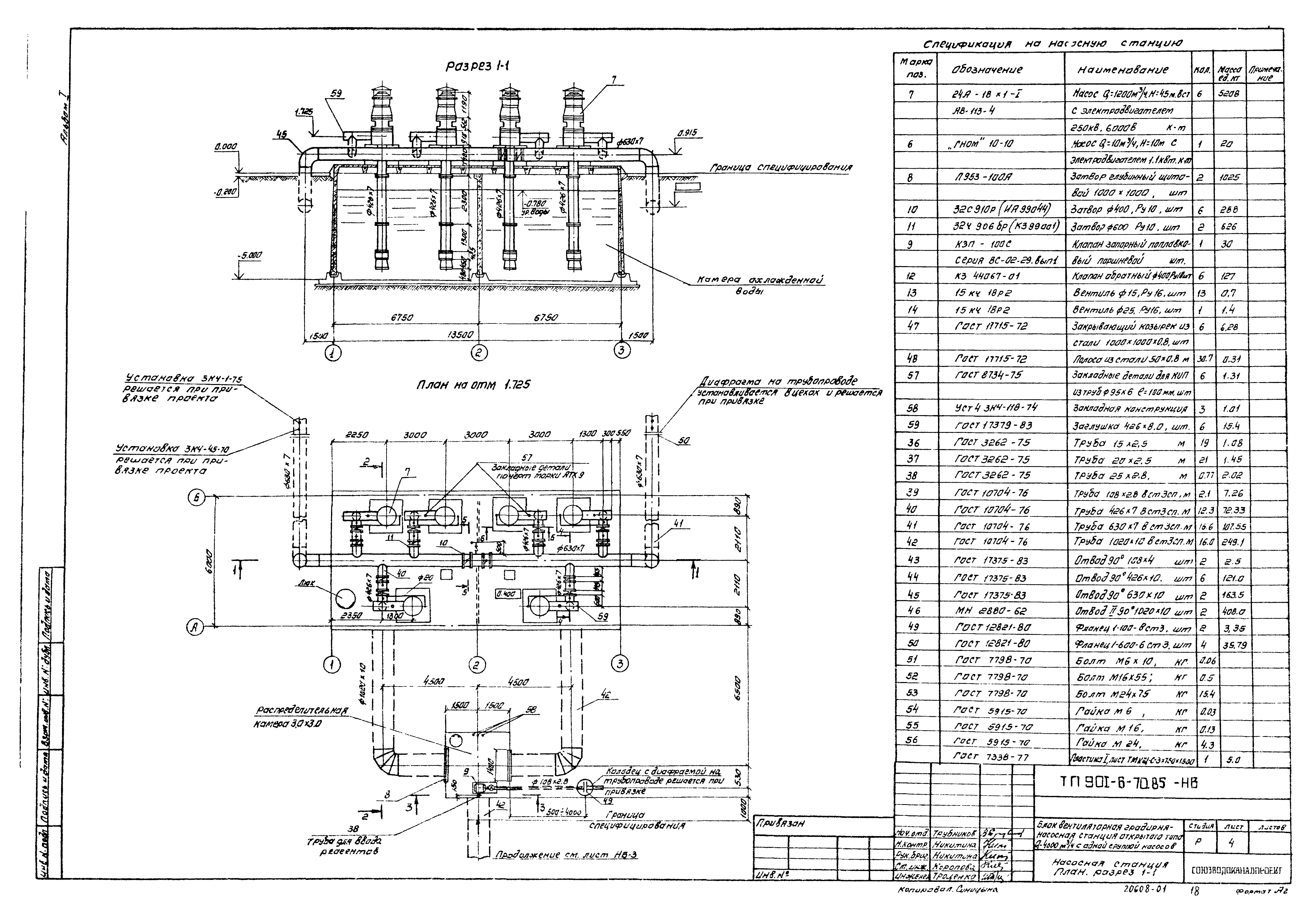 Типовой проект 901-6-70.85
