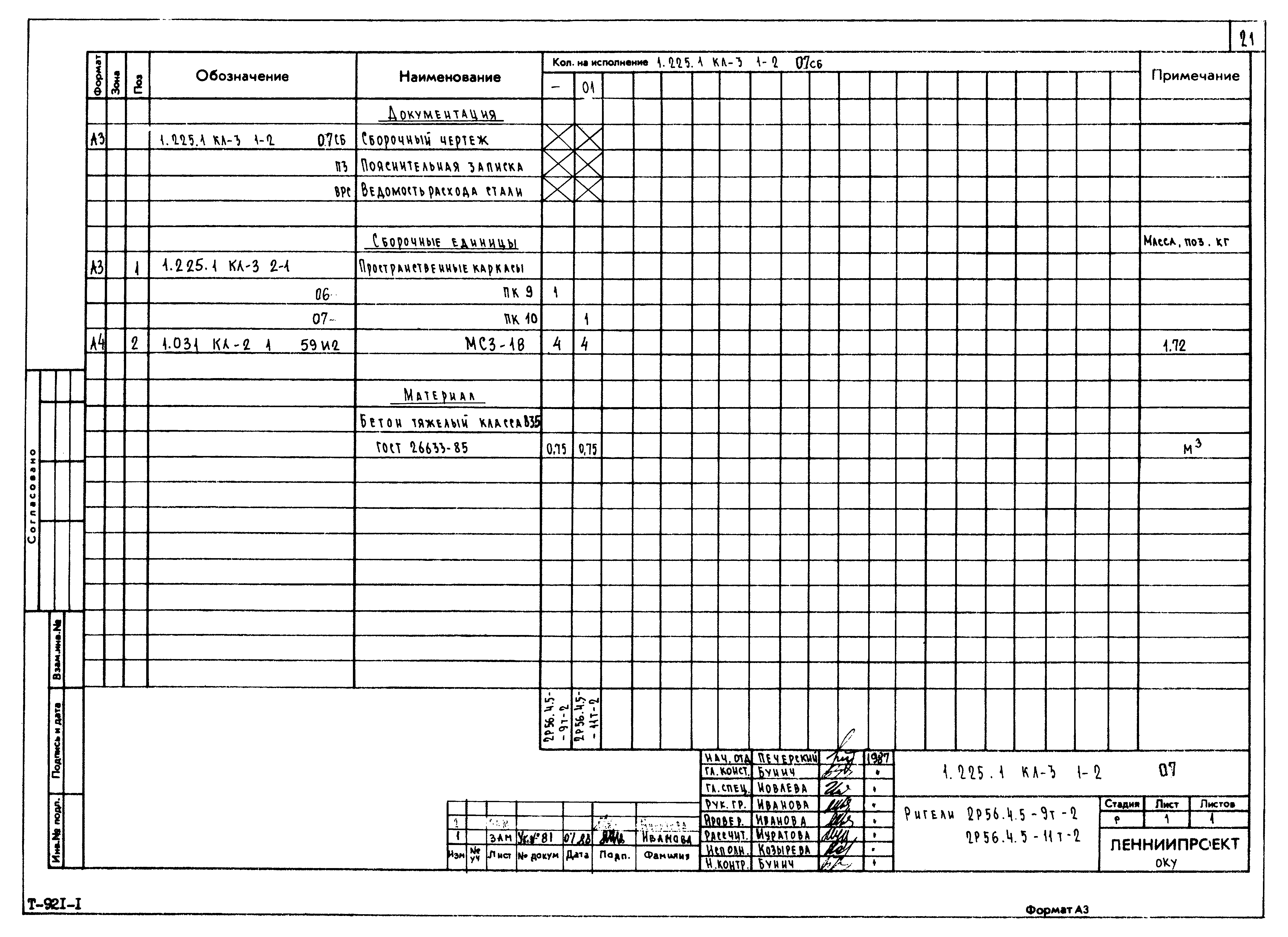 Серия 1.225.1 КЛ-3