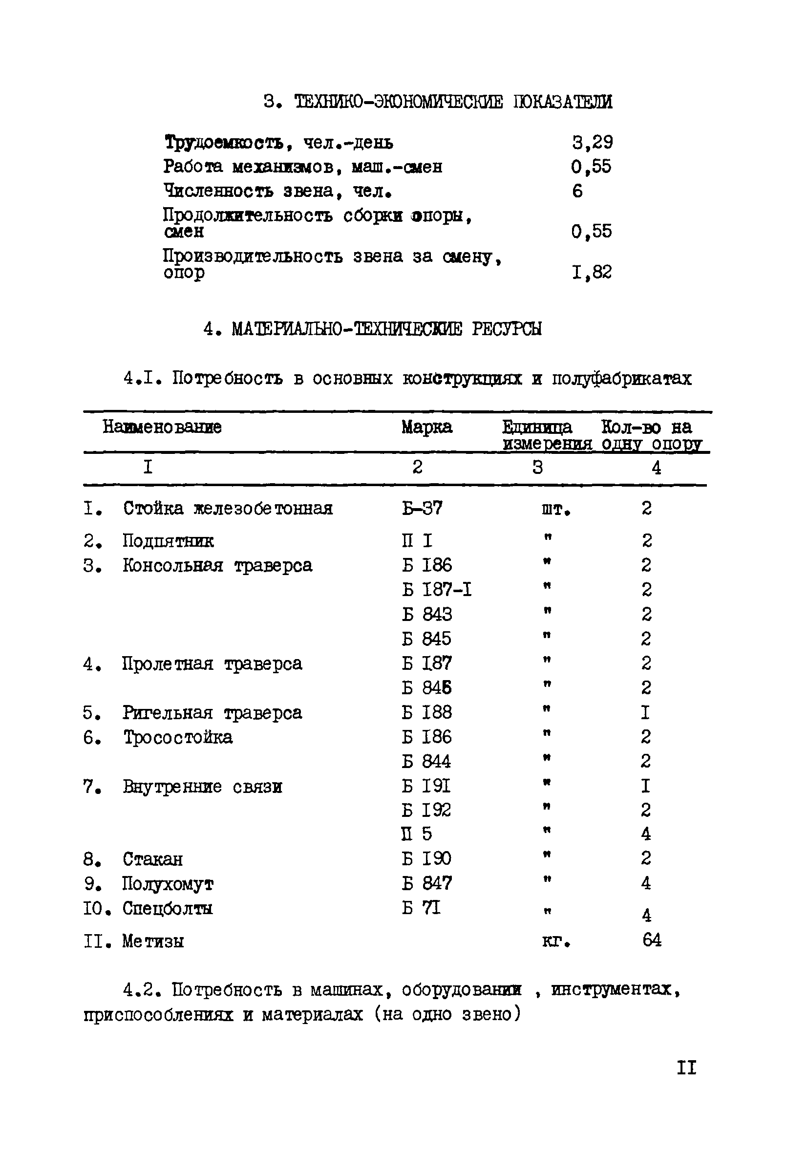 Технологическая карта К-4-20-1