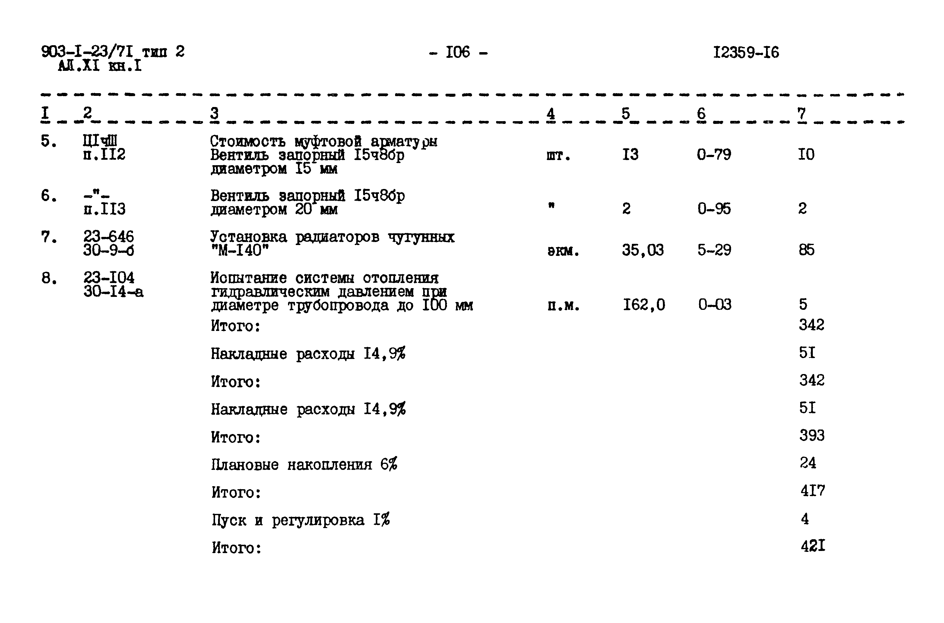 Типовой проект 903-1-23/71