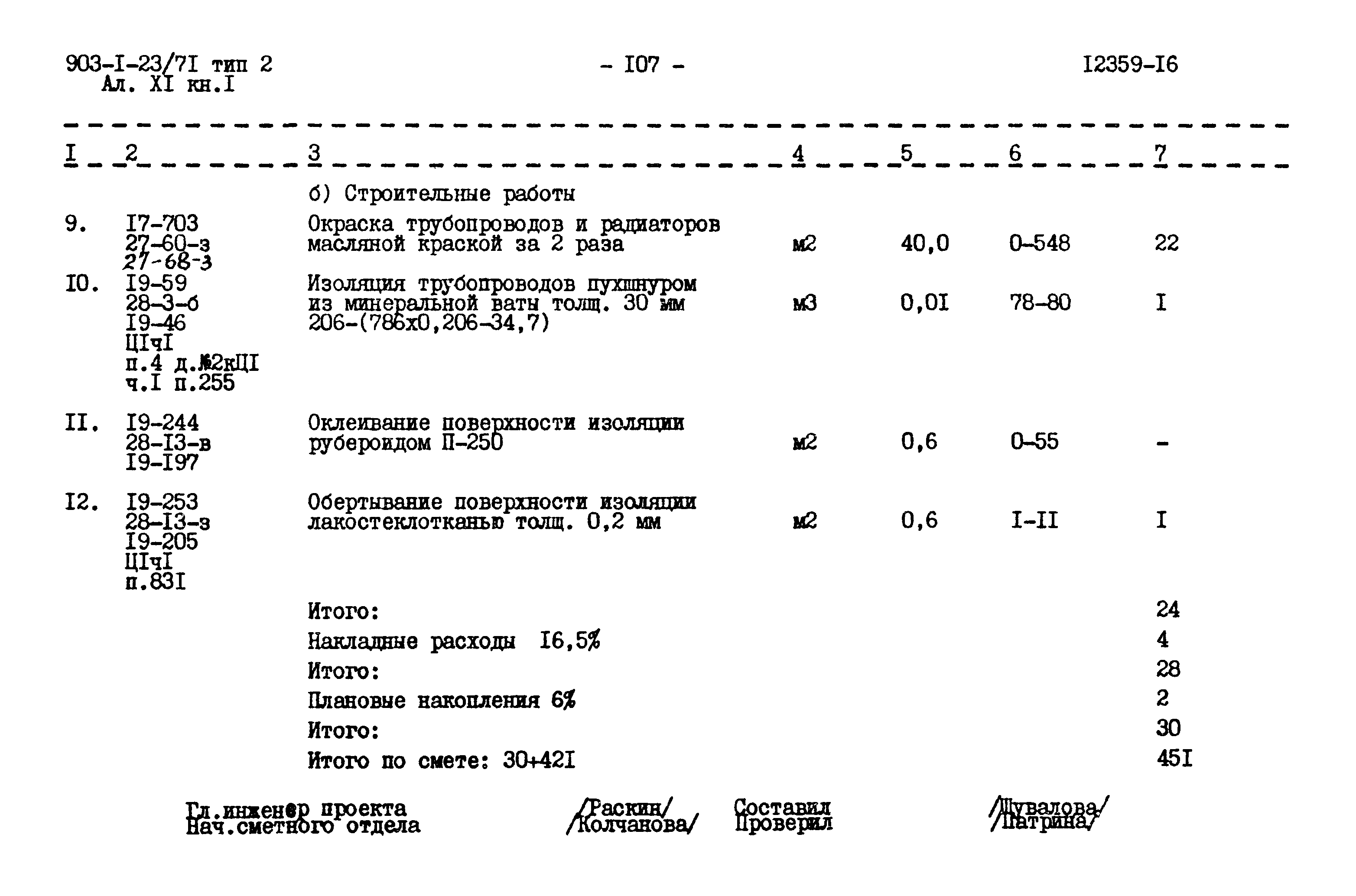 Типовой проект 903-1-23/71