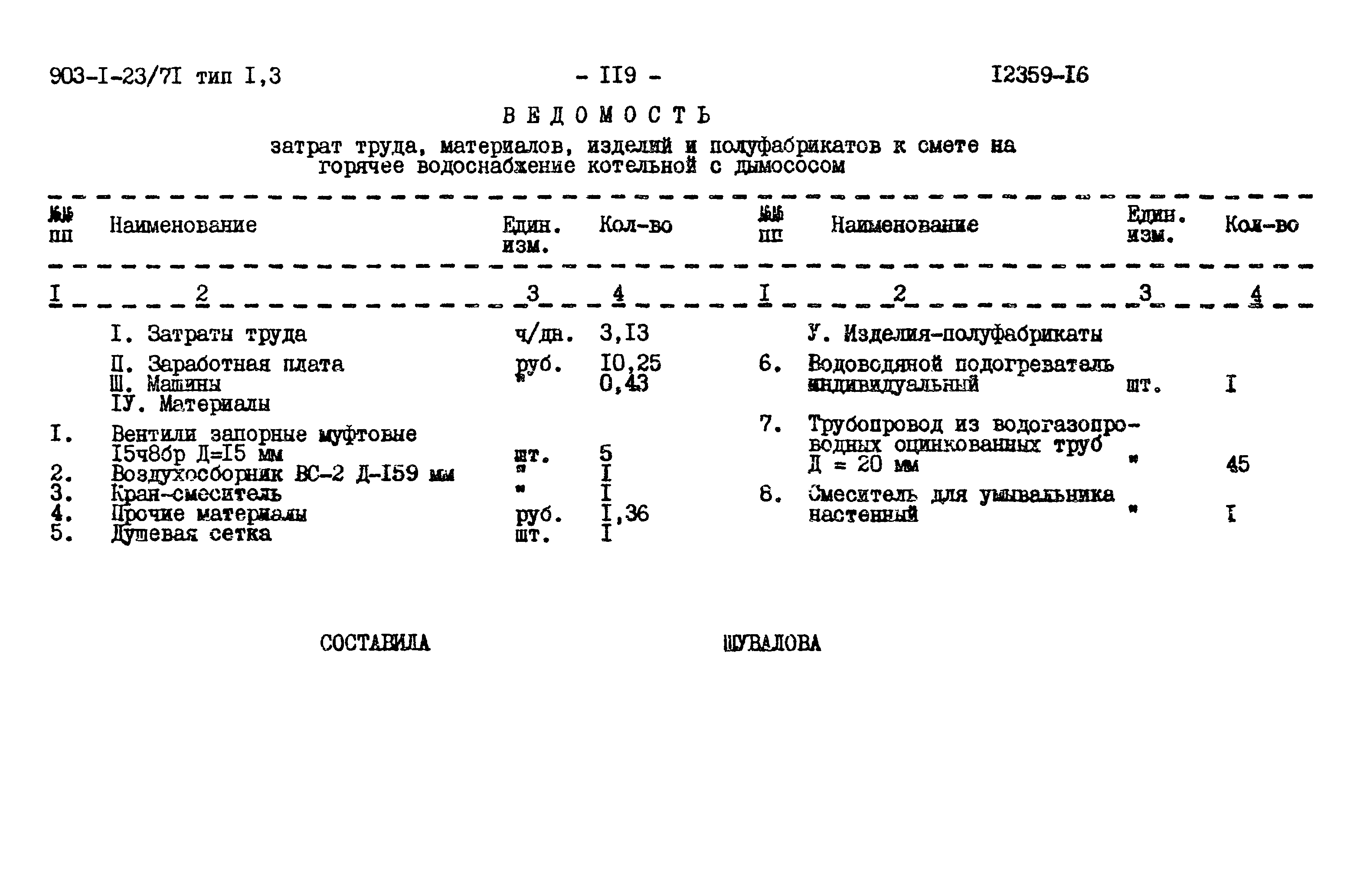 Типовой проект 903-1-23/71