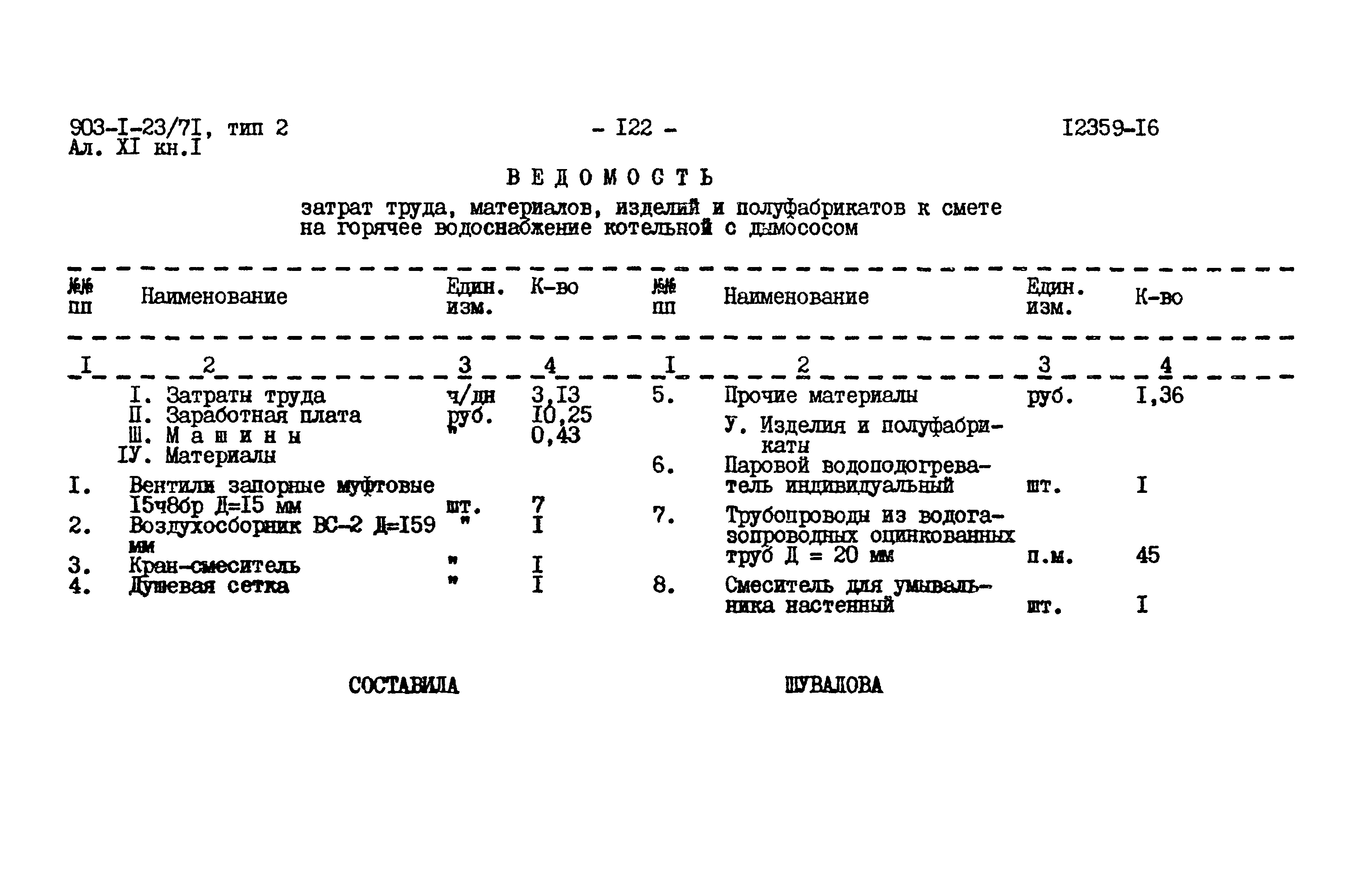 Типовой проект 903-1-23/71