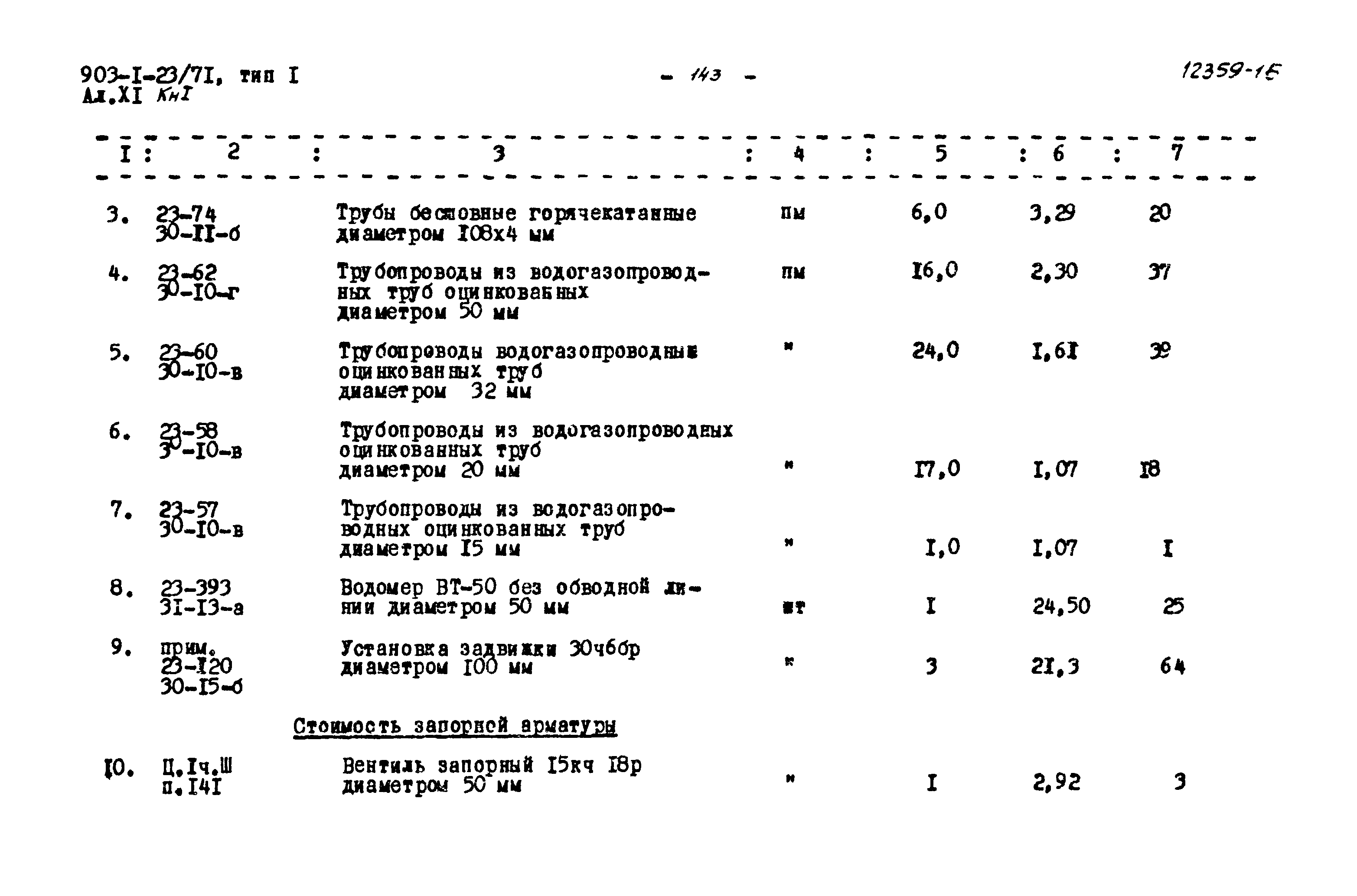 Типовой проект 903-1-23/71