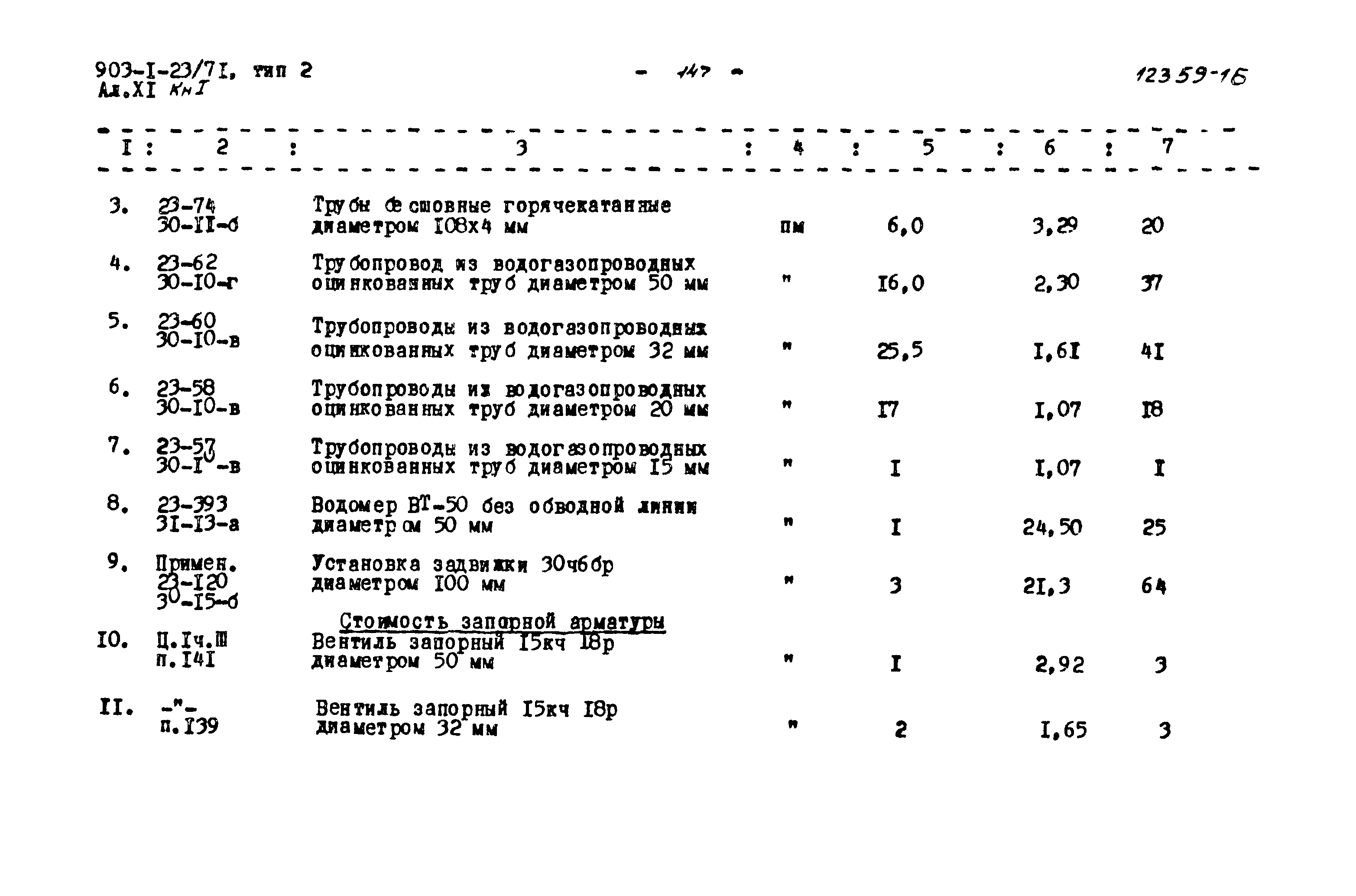 Типовой проект 903-1-23/71