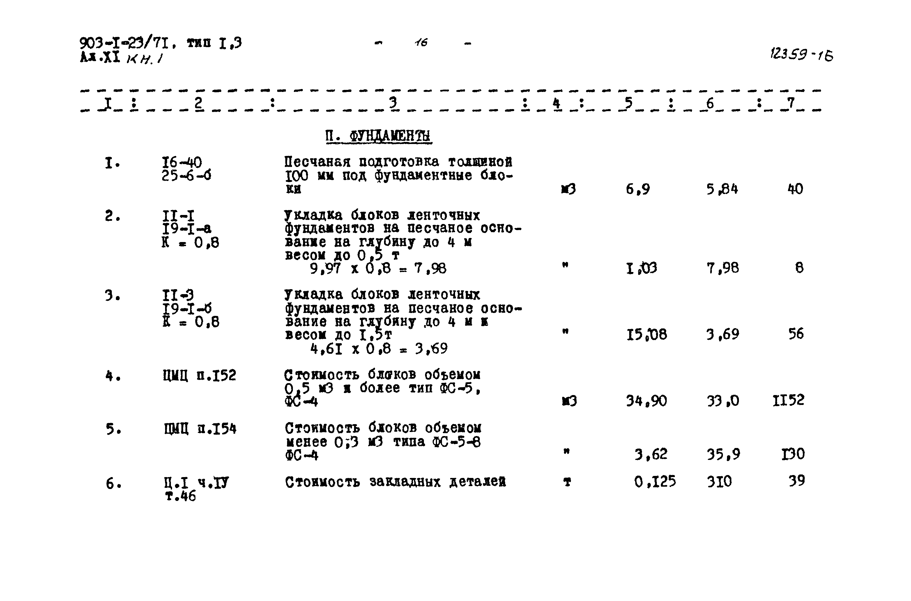 Типовой проект 903-1-23/71