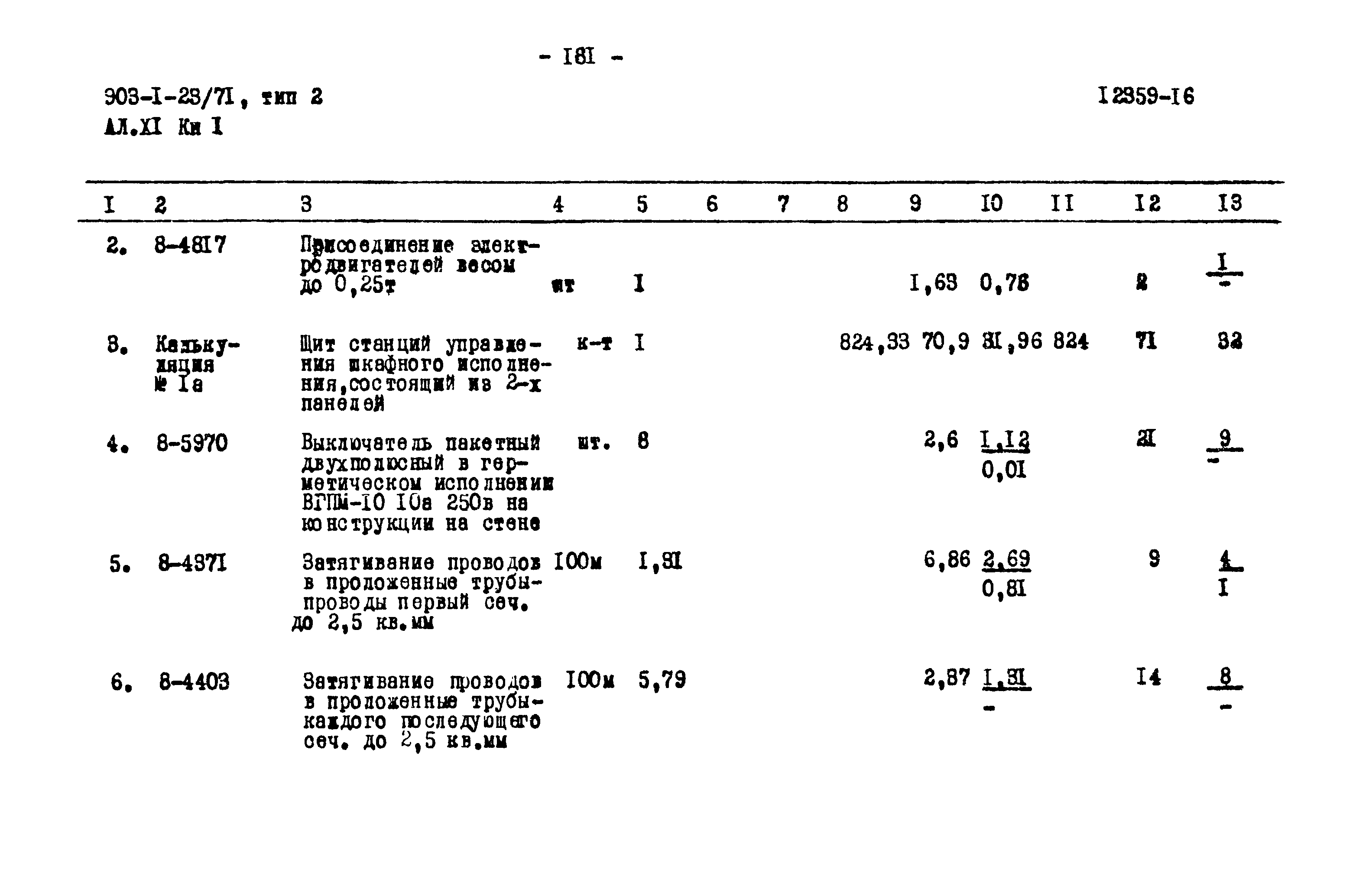 Типовой проект 903-1-23/71