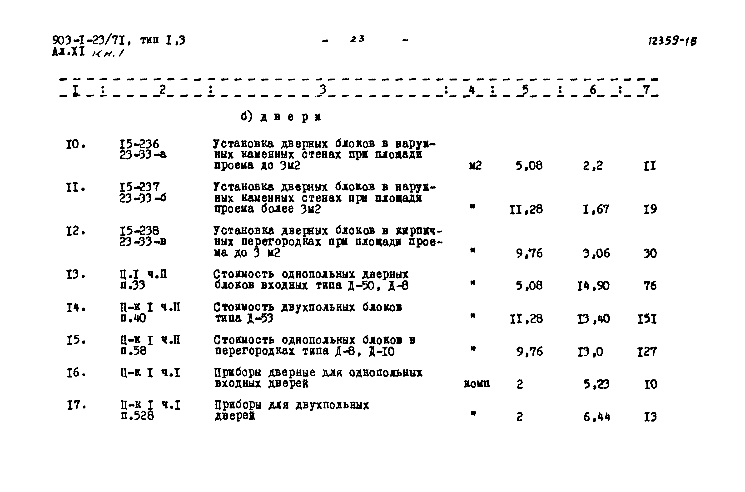 Типовой проект 903-1-23/71
